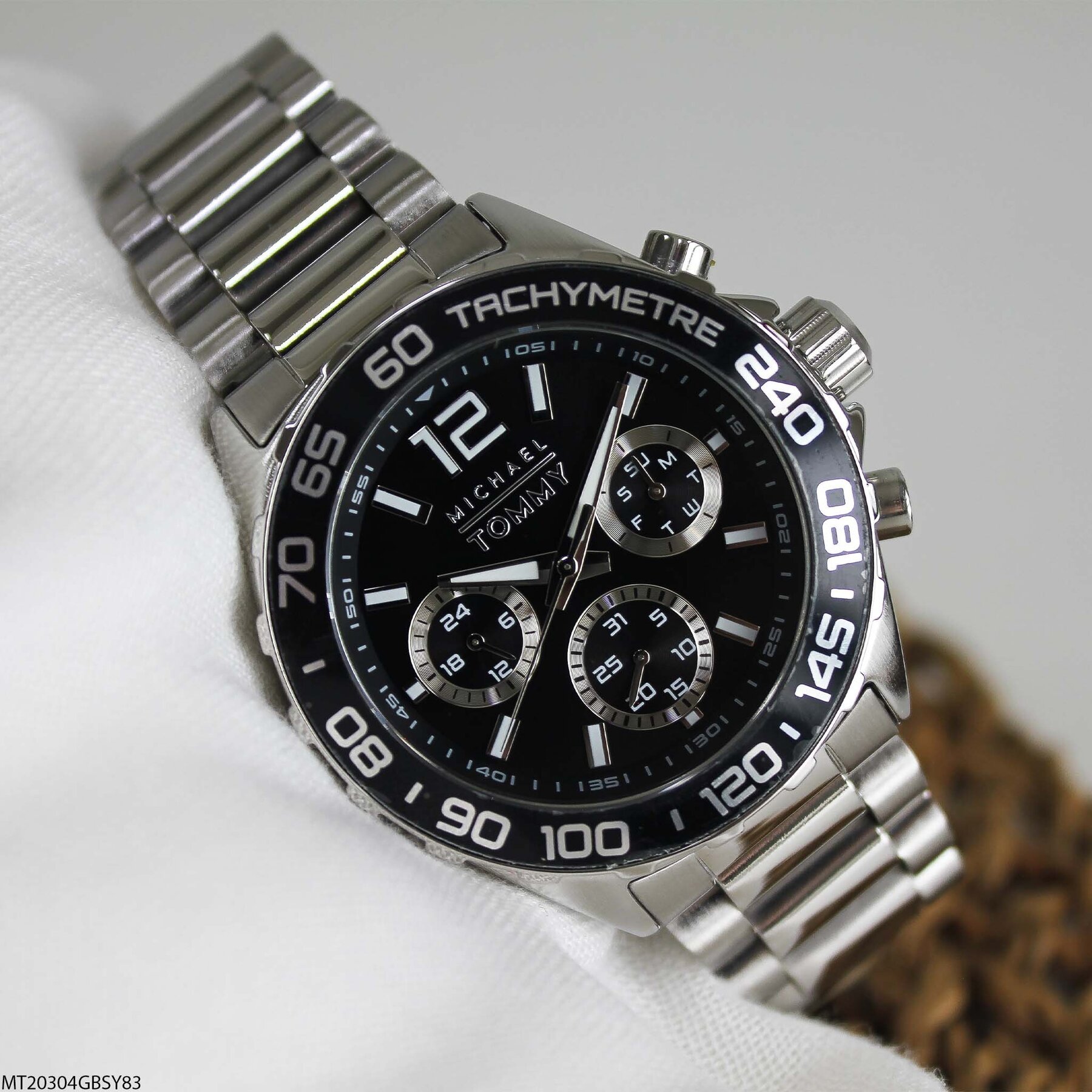 Michael Tommy MT20304GBSY83 Çelik Kordonlu Erkek Kol Saati