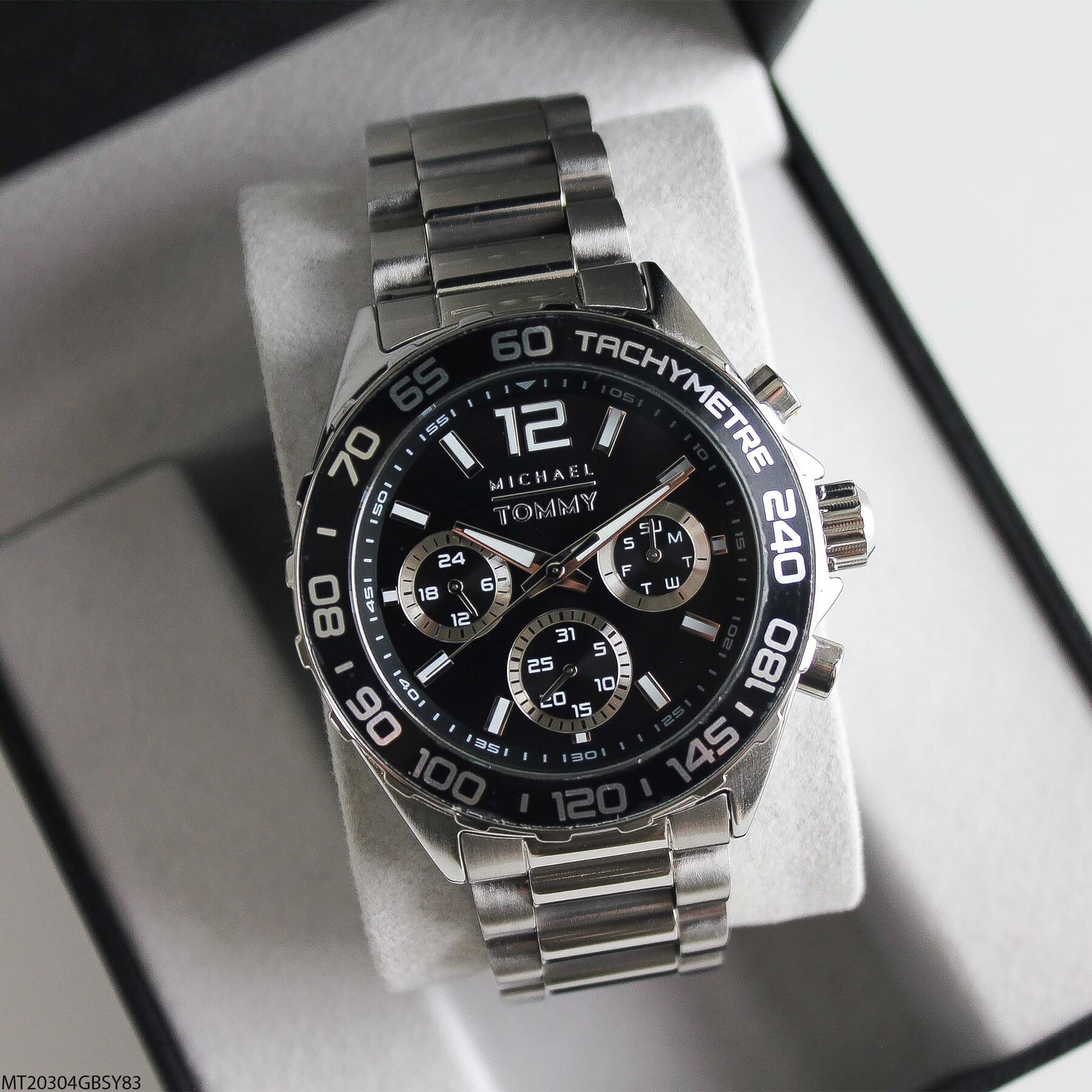 Michael Tommy MT20304GBSY83 Çelik Kordonlu Erkek Kol Saati