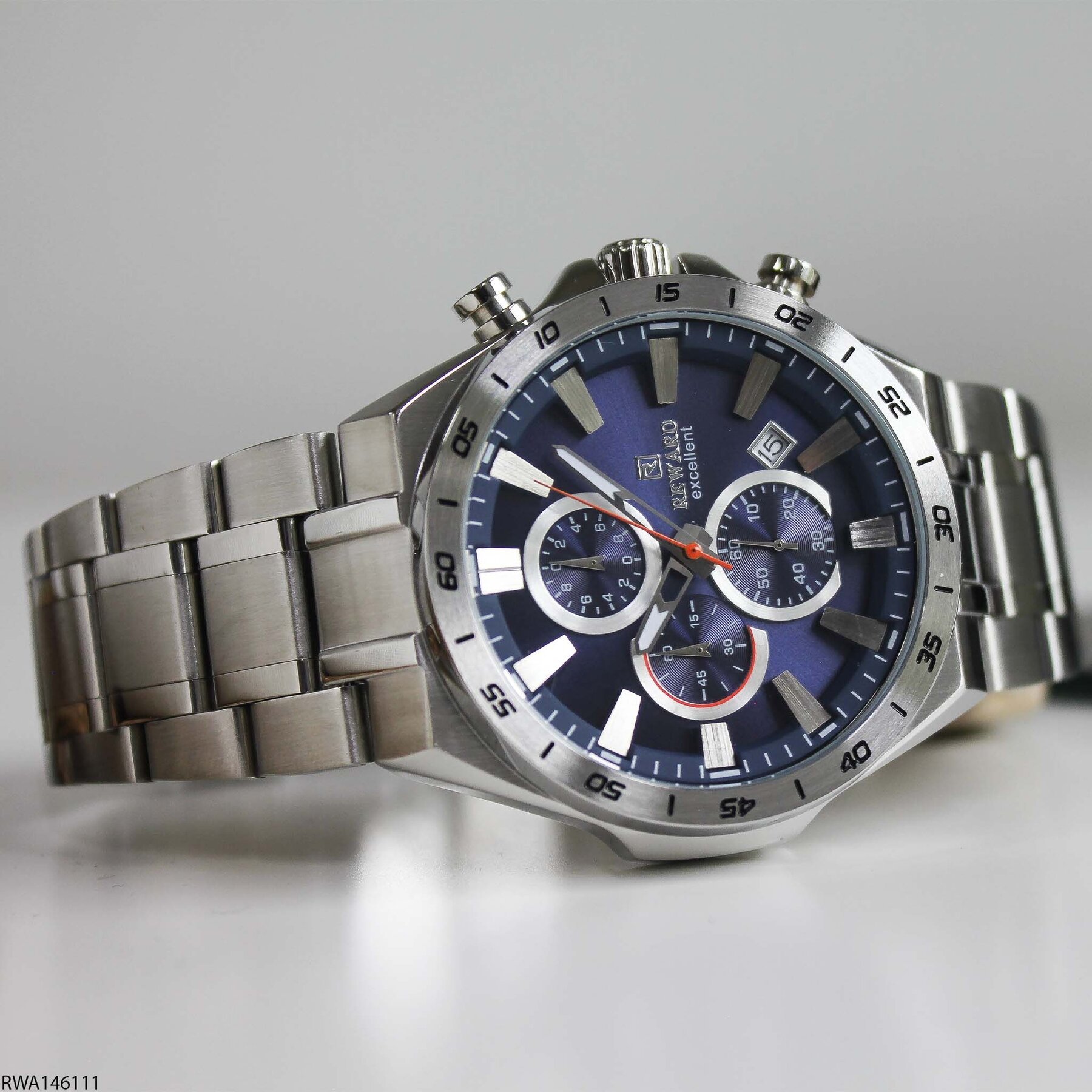 Reward RWA146111 Çelik Kordonlu Erkek Kol Saati