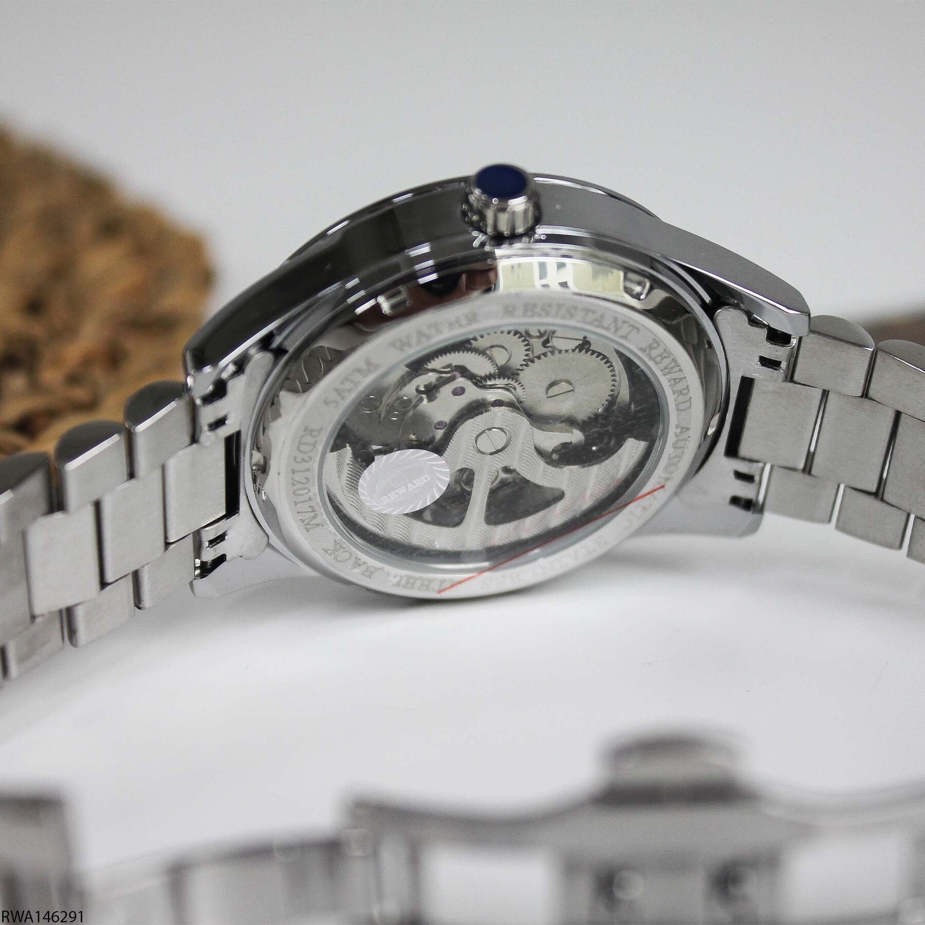 Reward RWA146291 Çelik Kordonlu Otomatik Erkek Kol Saati