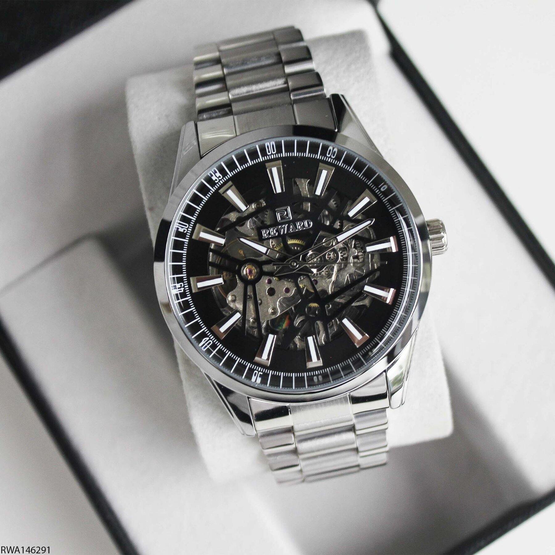 Reward RWA146291 Çelik Kordonlu Otomatik Erkek Kol Saati