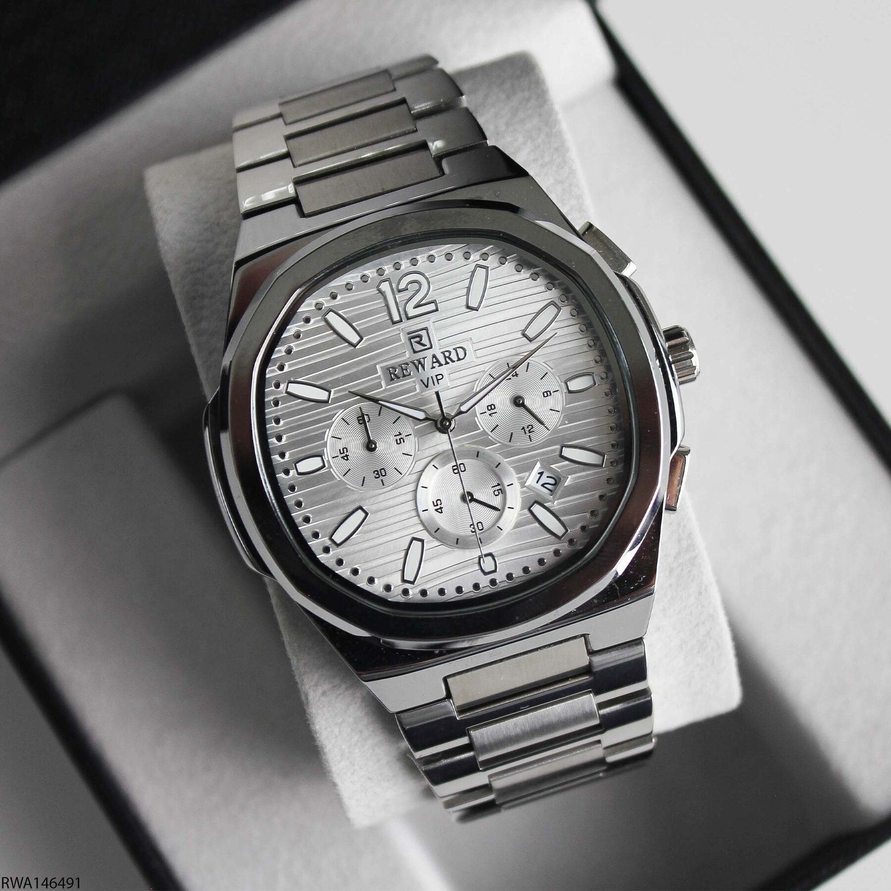 Reward RWA146491 Çelik Kordonlu Erkek Kol Saati