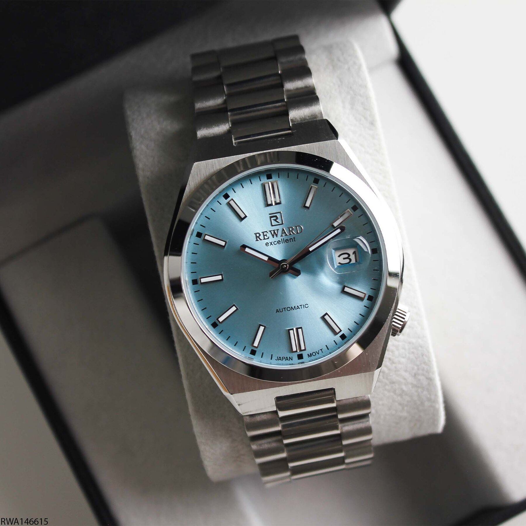 Reward RWA146615 Çelik Kordonlu Otomatik Erkek Kol Saati