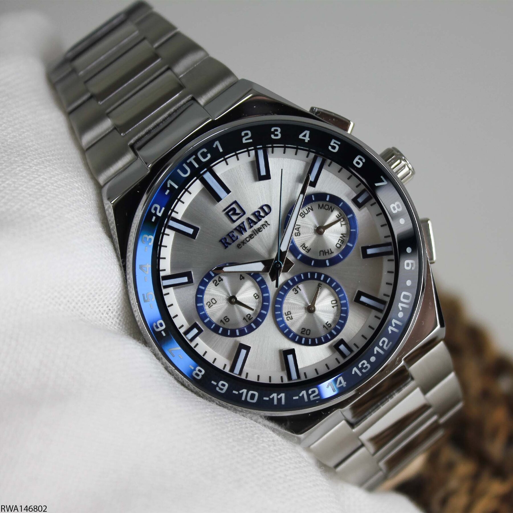 Reward RWA146802 Çelik Kordonlu Erkek Kol Saati