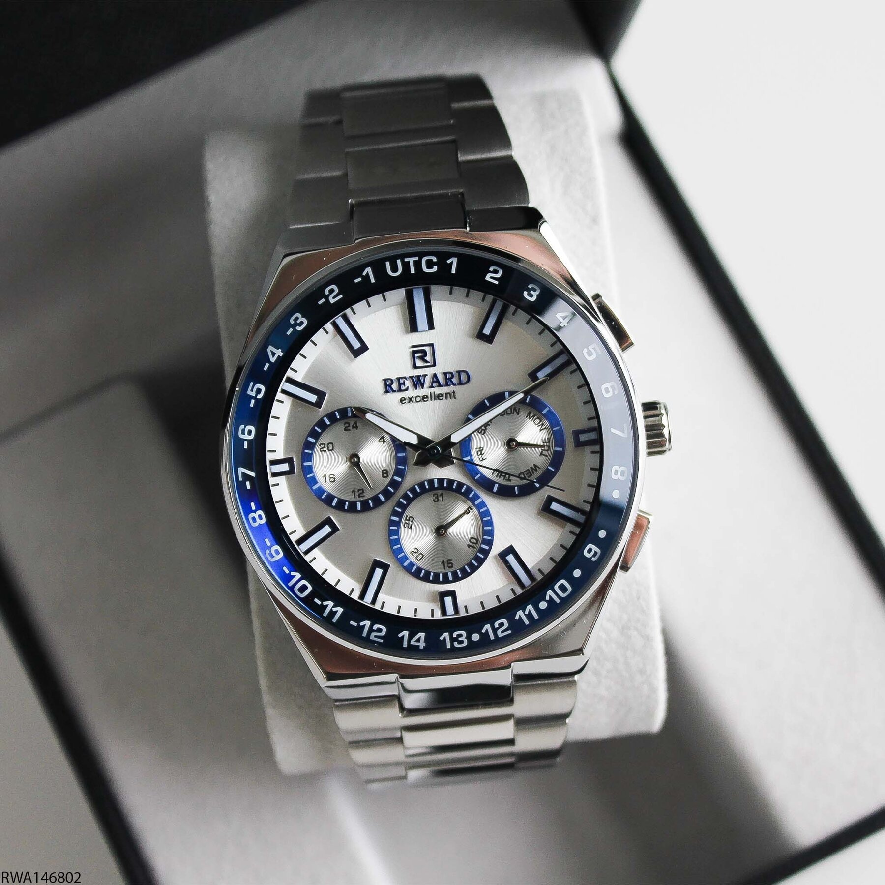 Reward RWA146802 Çelik Kordonlu Erkek Kol Saati