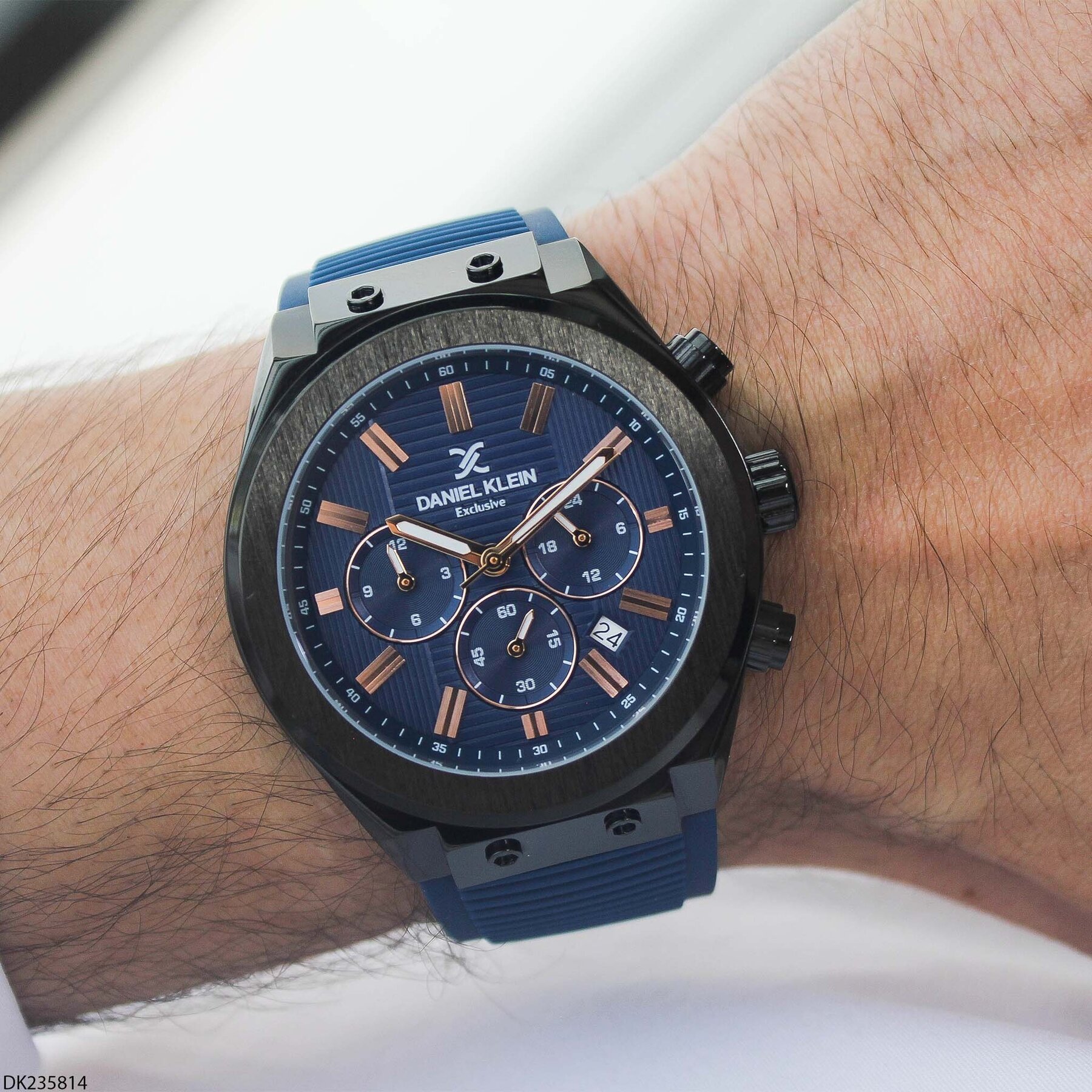 Daniel Klein DK235814 Silikon Kordonlu Erkek Kol Saati