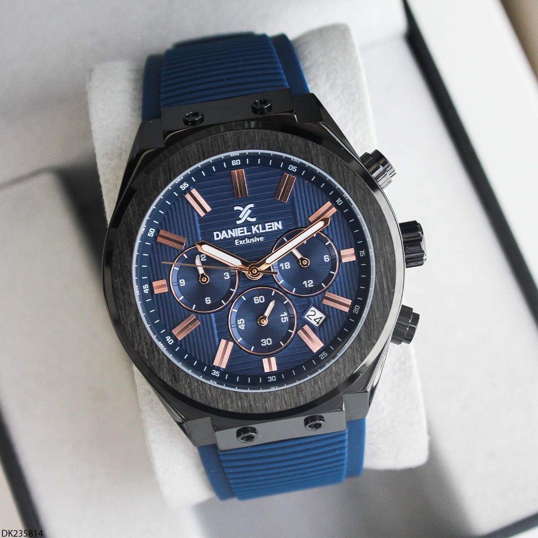 Daniel Klein DK235814 Silikon Kordonlu Erkek Kol Saati