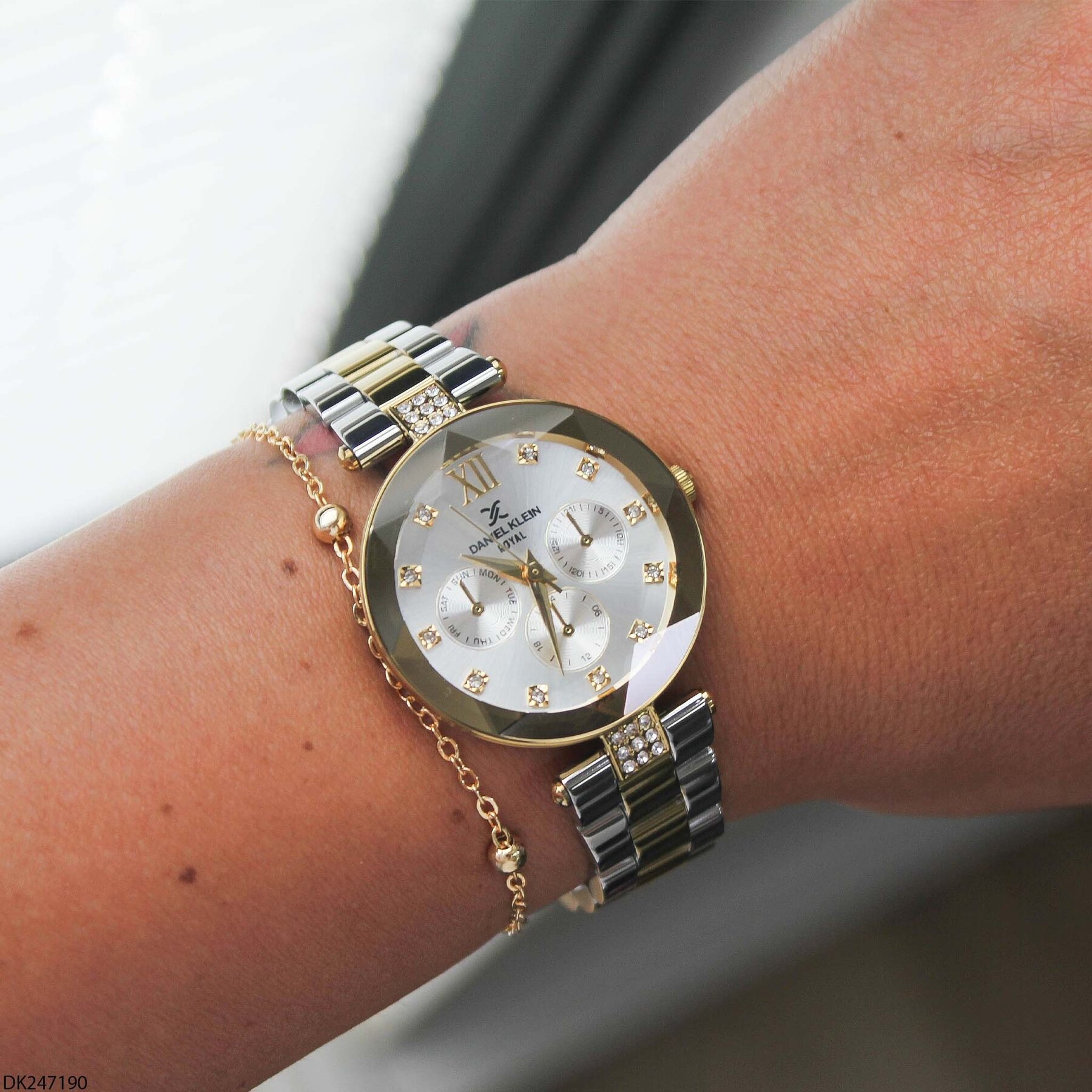 Daniel Klein DK247190 Çelik Kordonlu Kadın Kol Saati