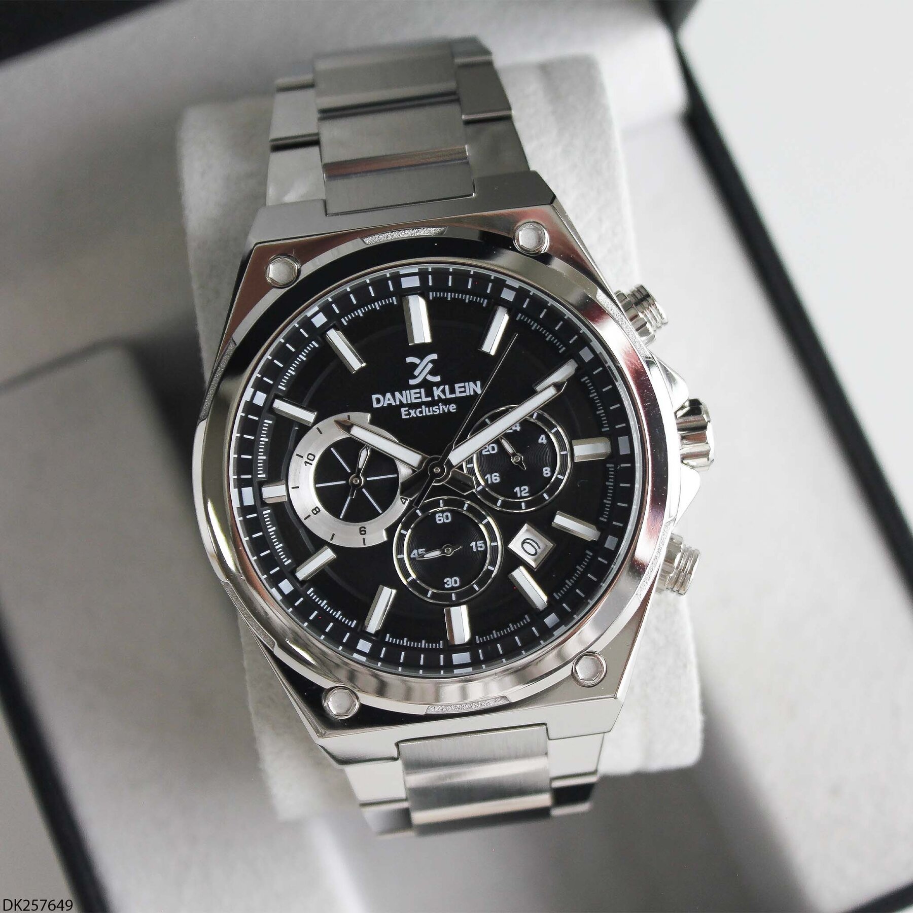 Daniel Klein DK257649 Çelik Kordonlu Erkek Kol Saati