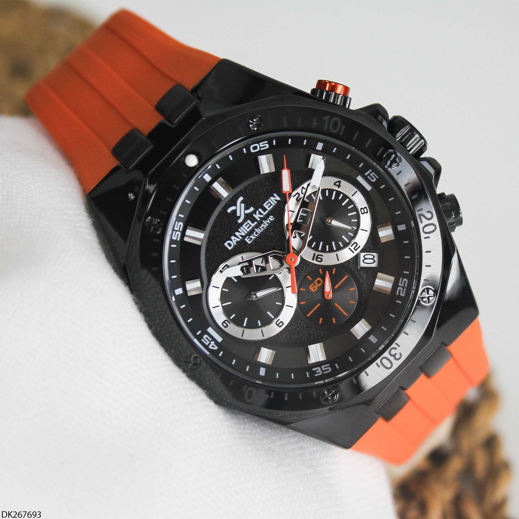 Daniel Klein DK267693 Silikon Kordonlu Erkek Kol Saati
