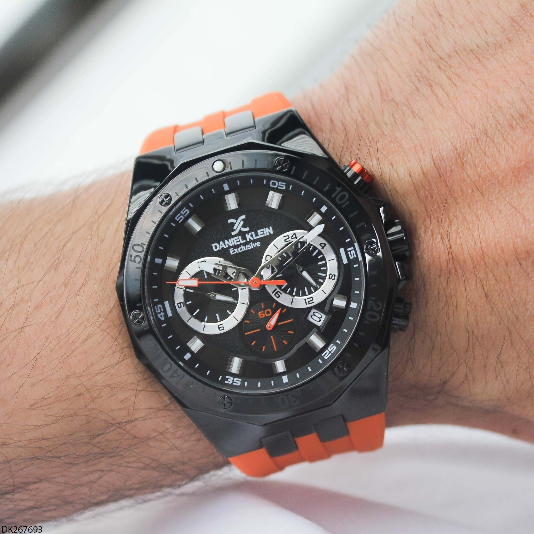 Daniel Klein DK267693 Silikon Kordonlu Erkek Kol Saati