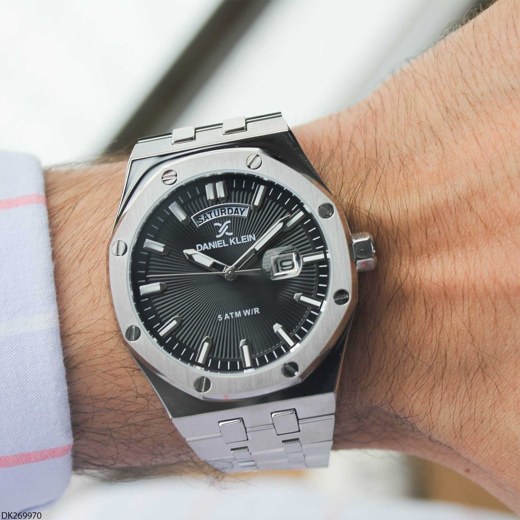 Daniel Klein DK269970-1 Çelik Kordonlu Erkek Kol Saati