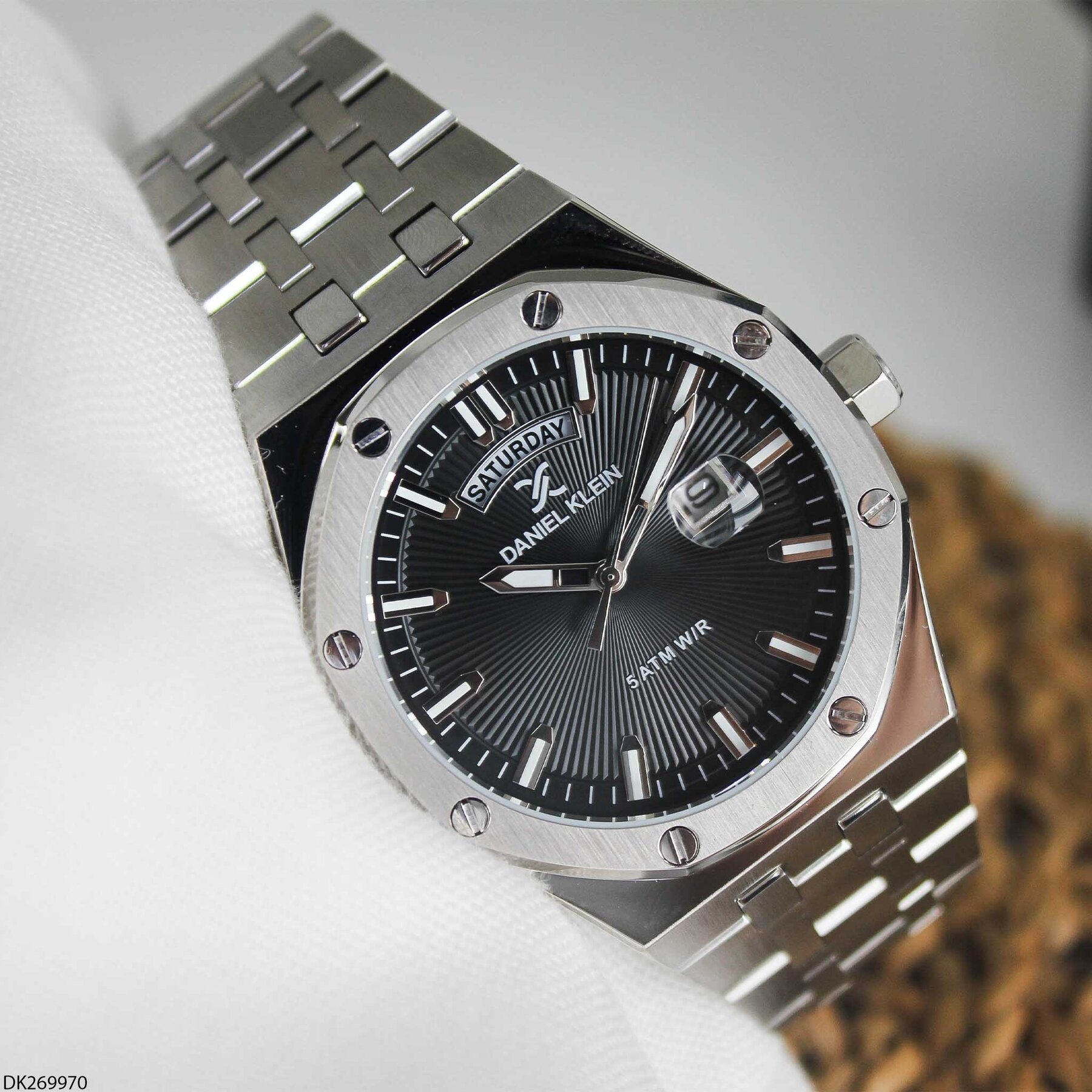Daniel Klein DK269970-1 Çelik Kordonlu Erkek Kol Saati