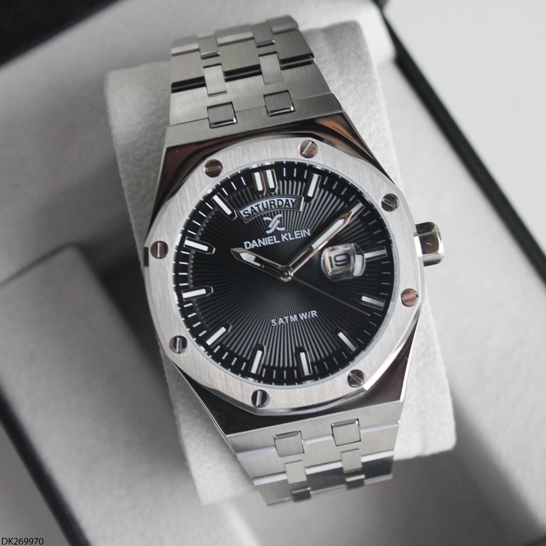 Daniel Klein DK269970-1 Çelik Kordonlu Erkek Kol Saati