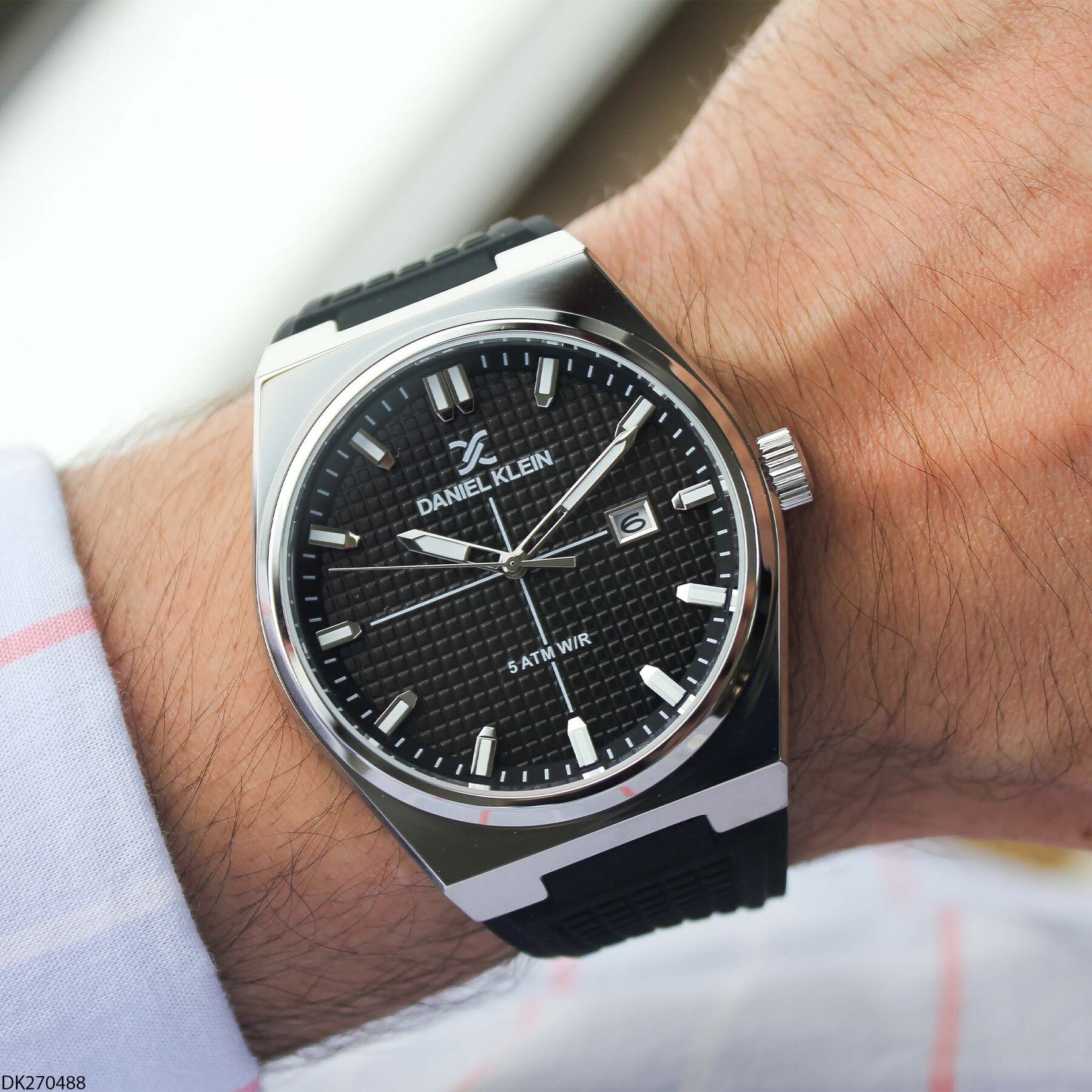 Daniel Klein DK270488 Silikon Kordonlu Erkek Kol Saati