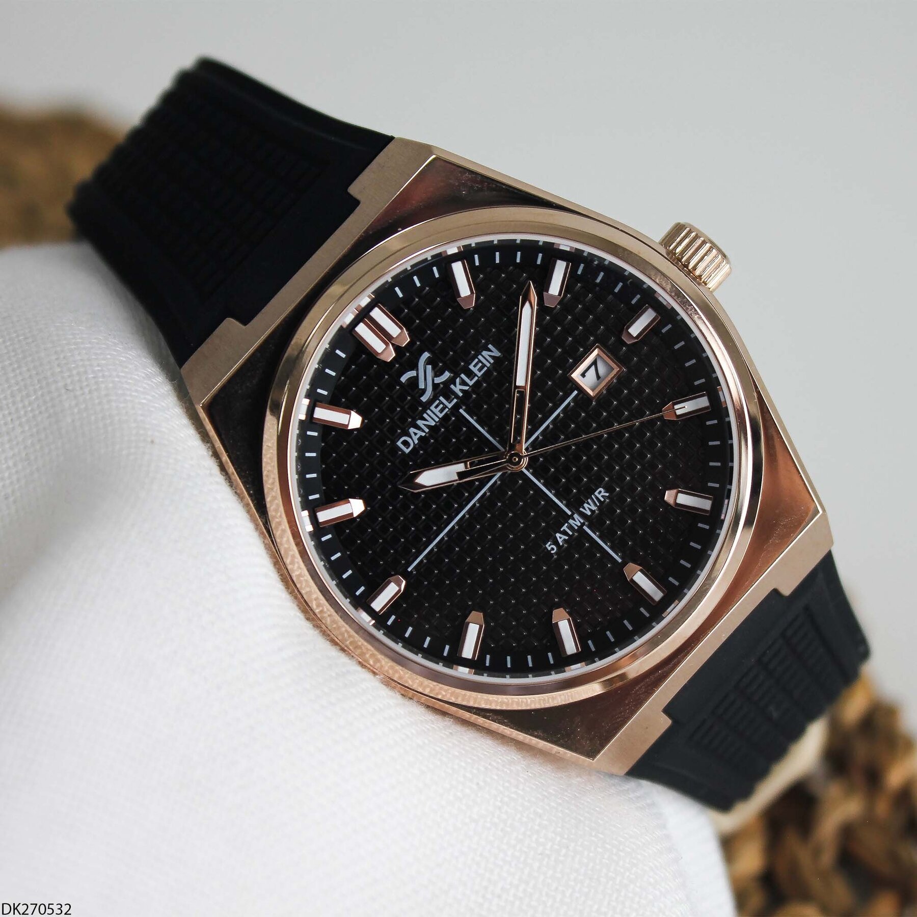 Daniel Klein DK270532 Silikon Kordonlu Erkek Kol Saati