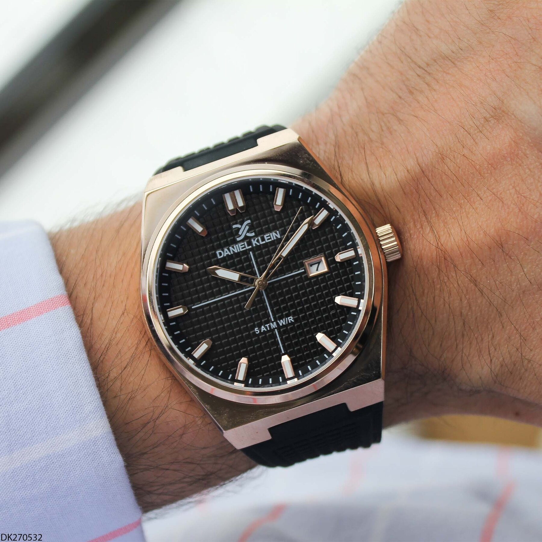 Daniel Klein DK270532 Silikon Kordonlu Erkek Kol Saati