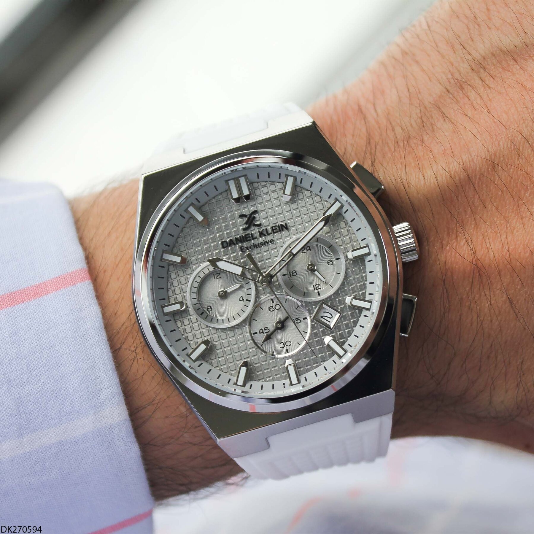 Daniel Klein DK270594 Silikon Kordonlu Erkek Kol Saati