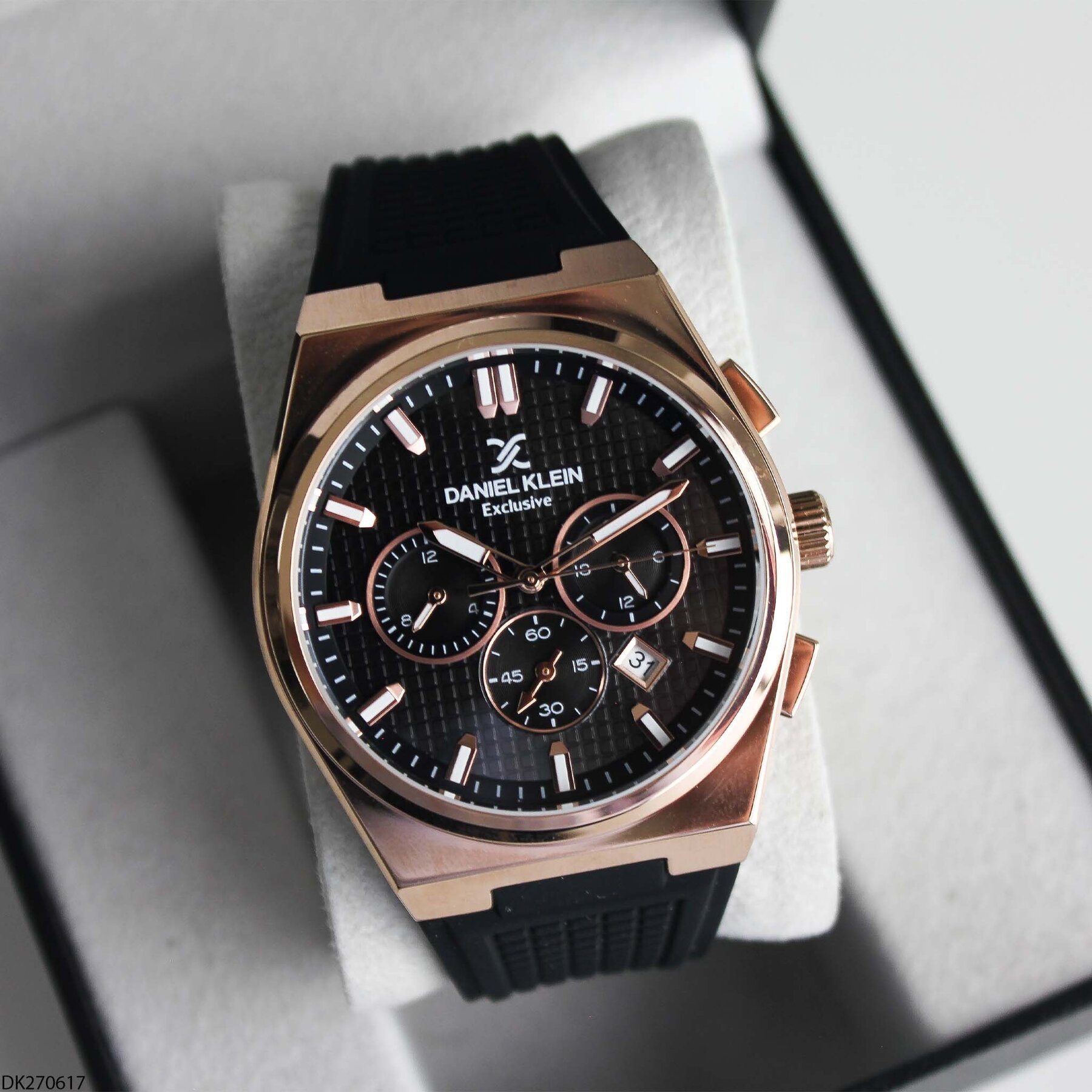 Daniel Klein DK270617 Silikon Kordonlu Erkek Kol Saati