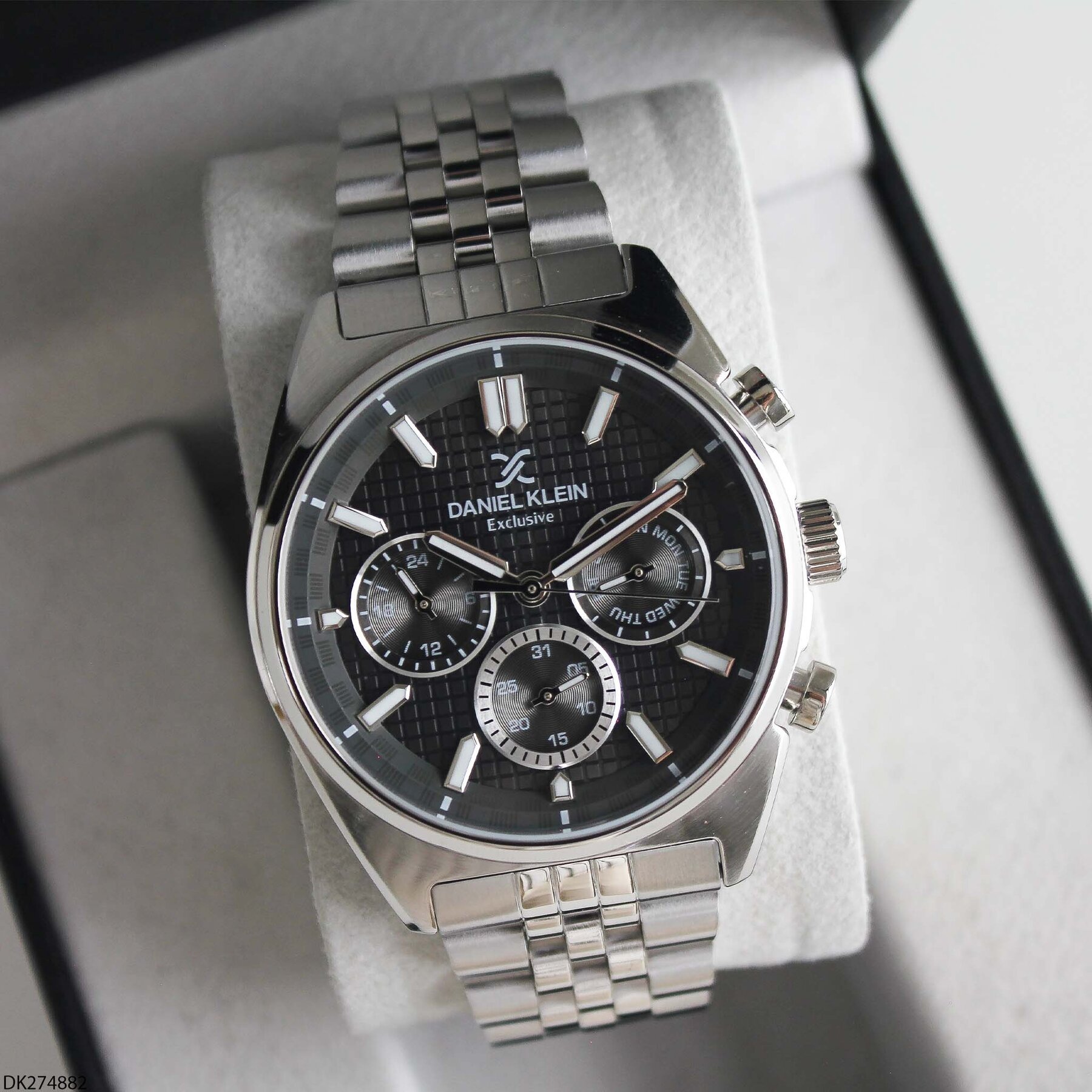 Daniel Klein DK274882-1 Çelik Kordonlu Erkek Kol Saati