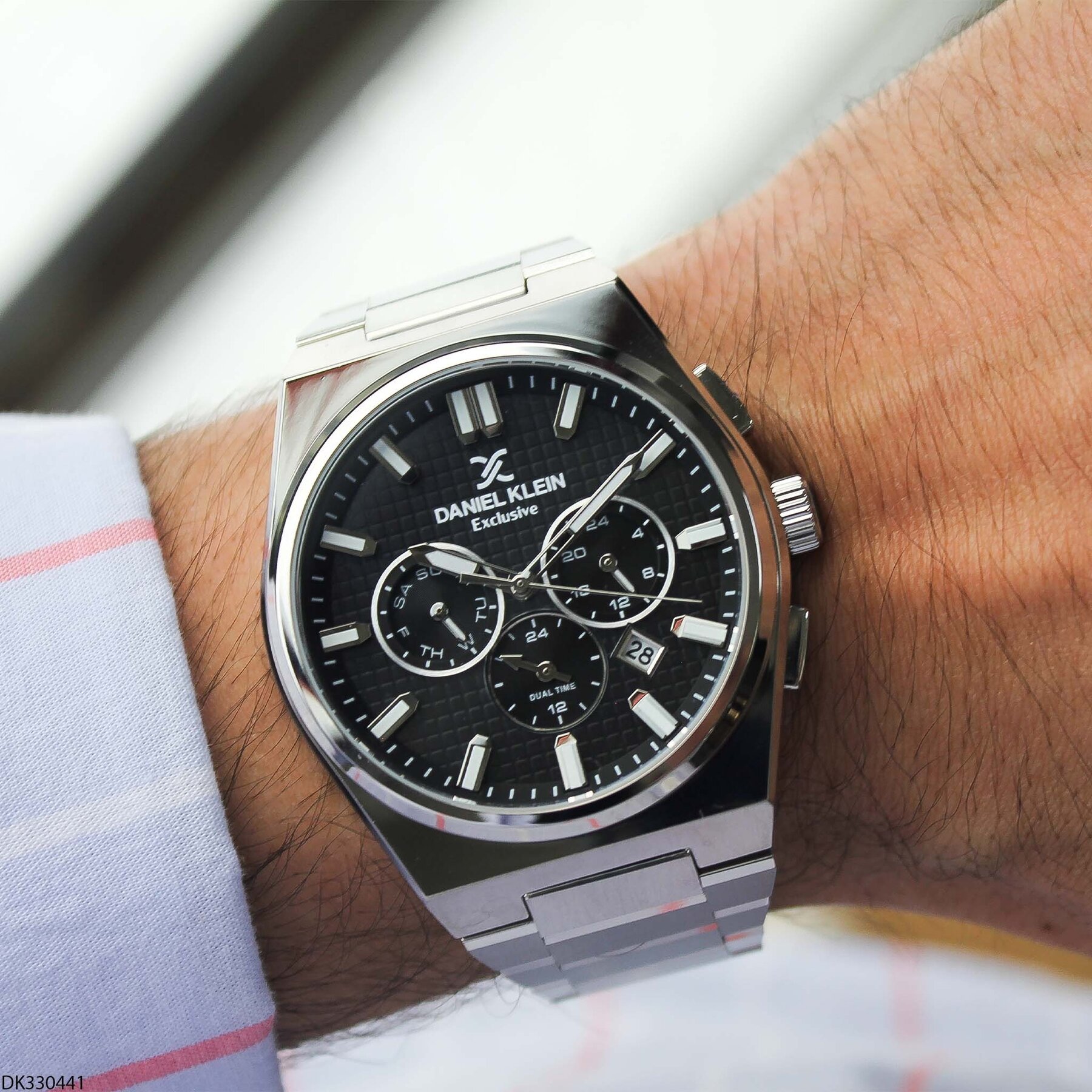 Daniel Klein DK330441 Çelik Kordonlu Erkek Kol Saati