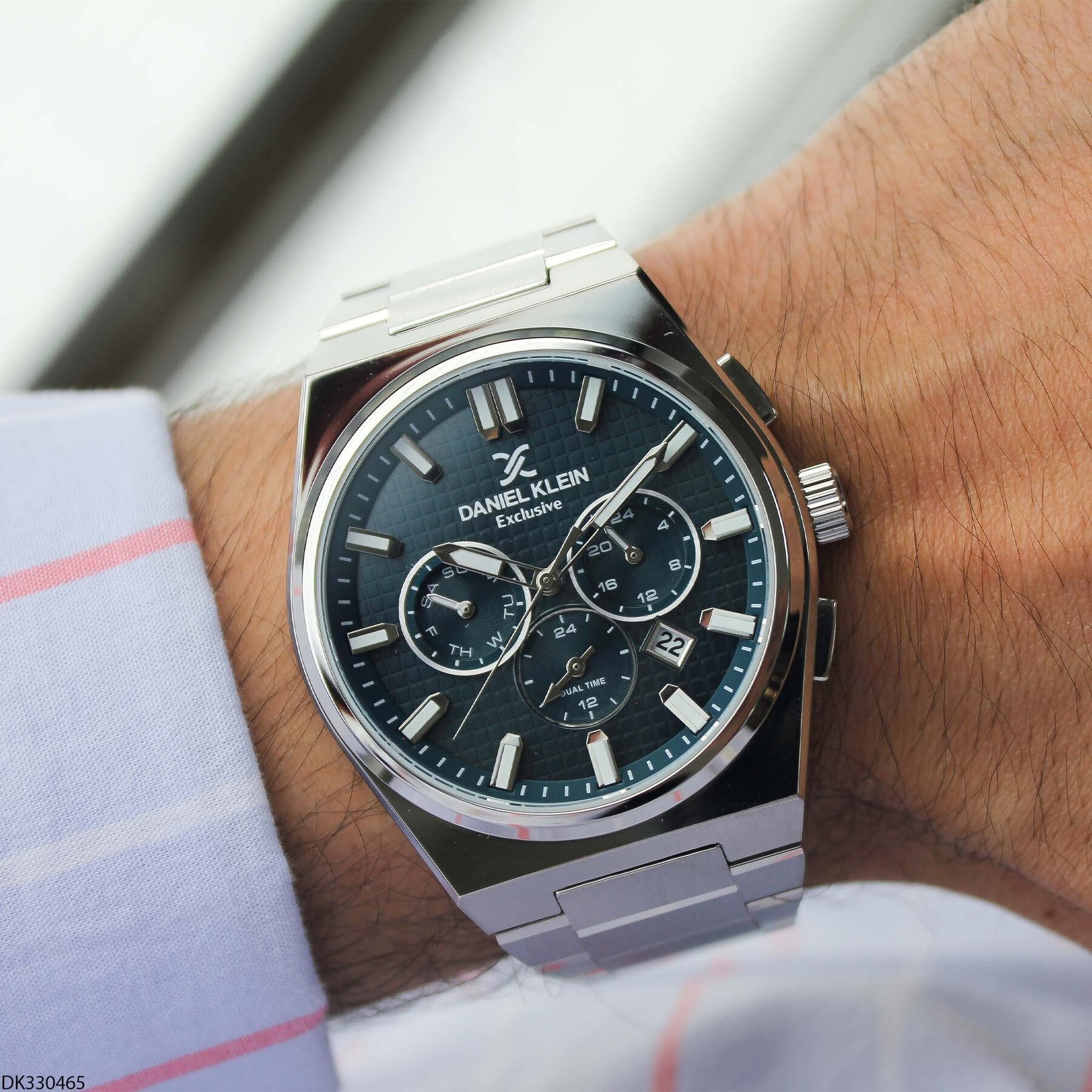 Daniel Klein DK330465 Çelik Kordonlu Erkek Kol Saati