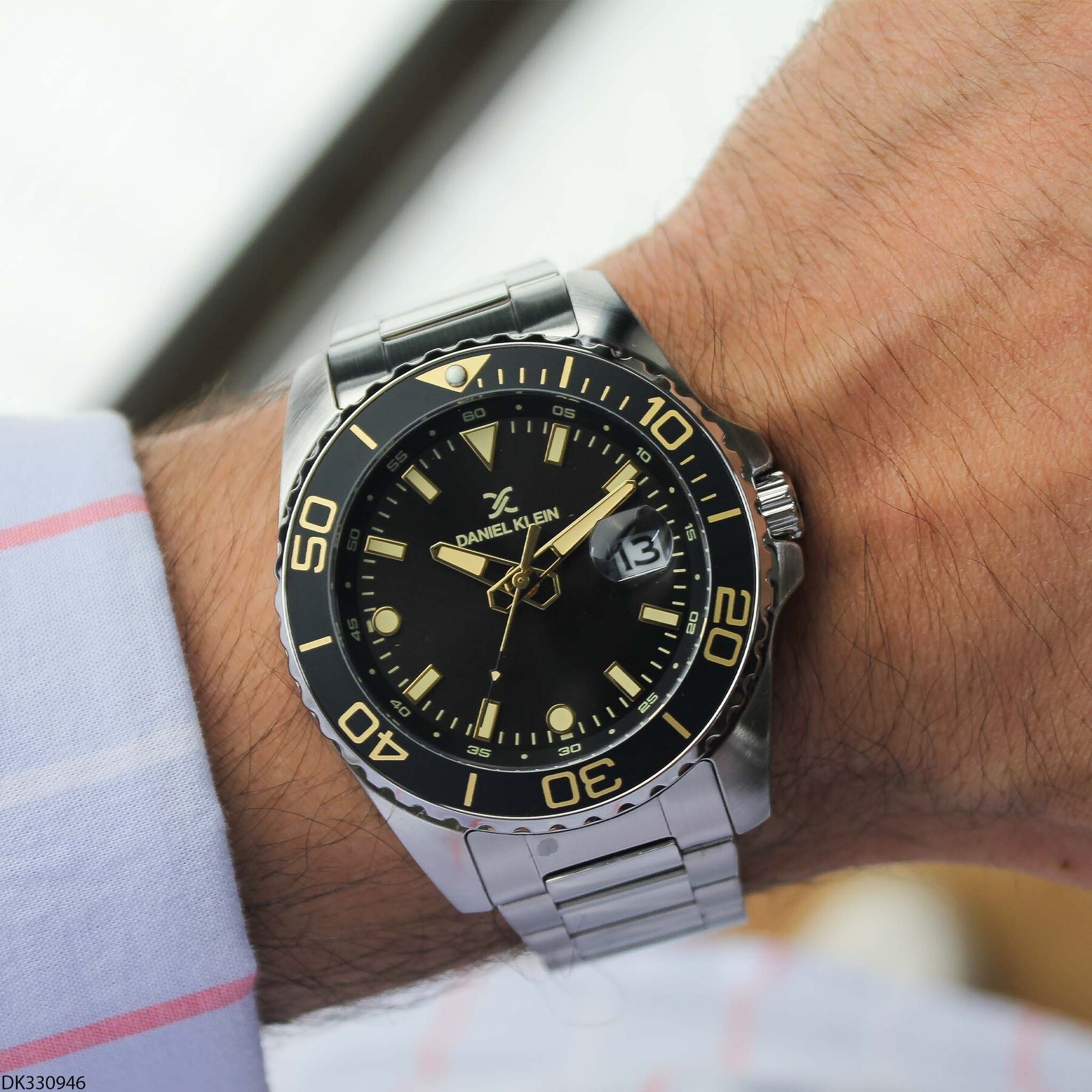 Daniel Klein DK330946 Çelik Kordonlu Erkek Kol Saati