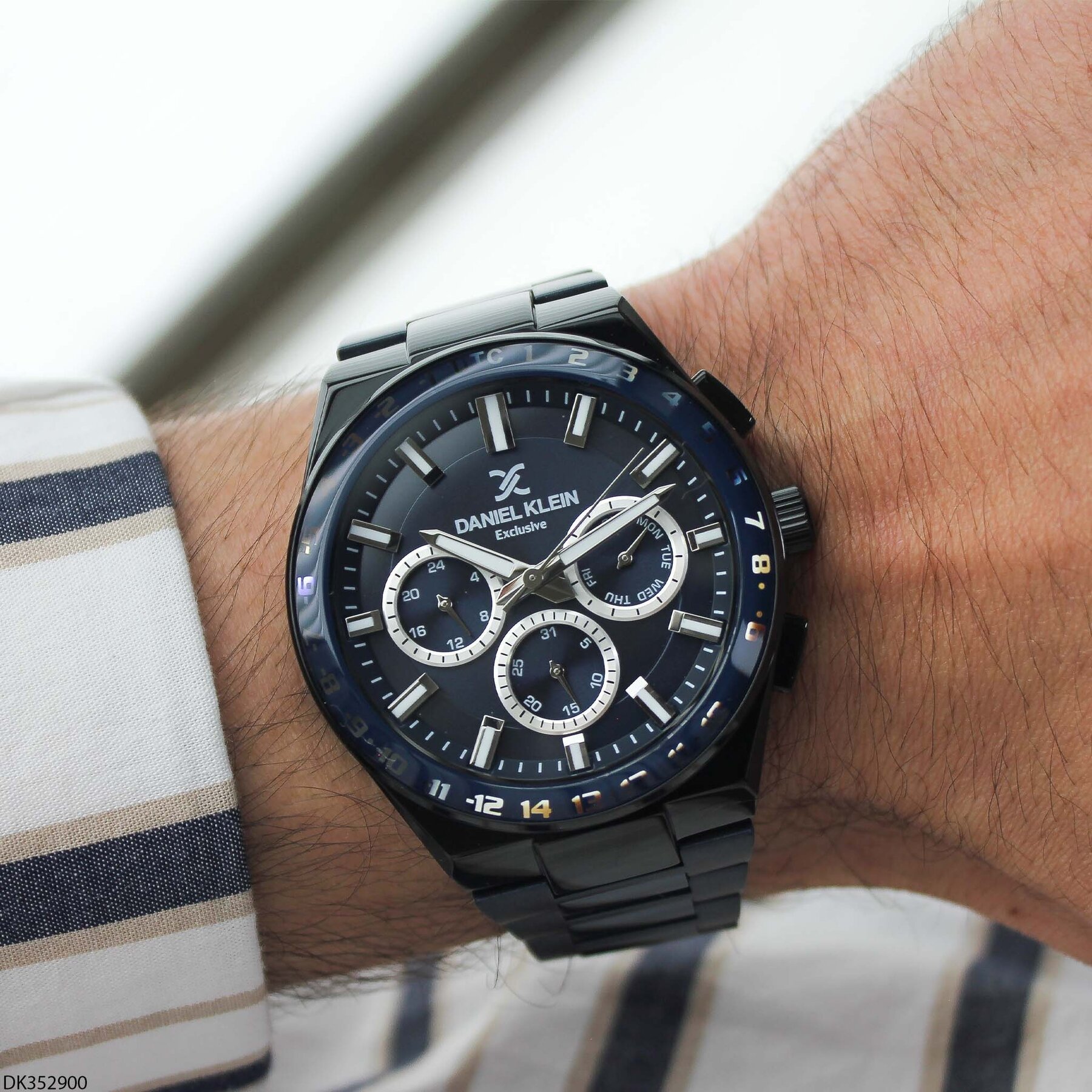 Daniel Klein DK352900 Çelik Kordonlu Erkek Kol Saati