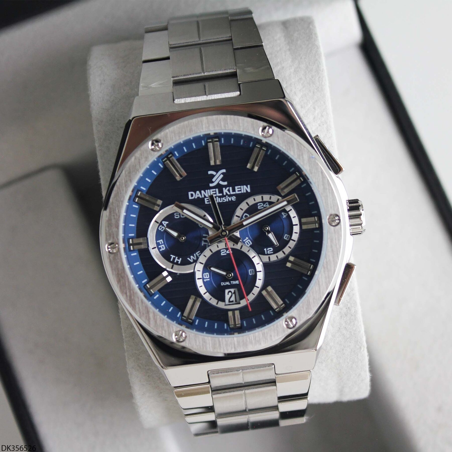 Daniel Klein DK356526 Çelik Kordonlu Erkek Kol Saati