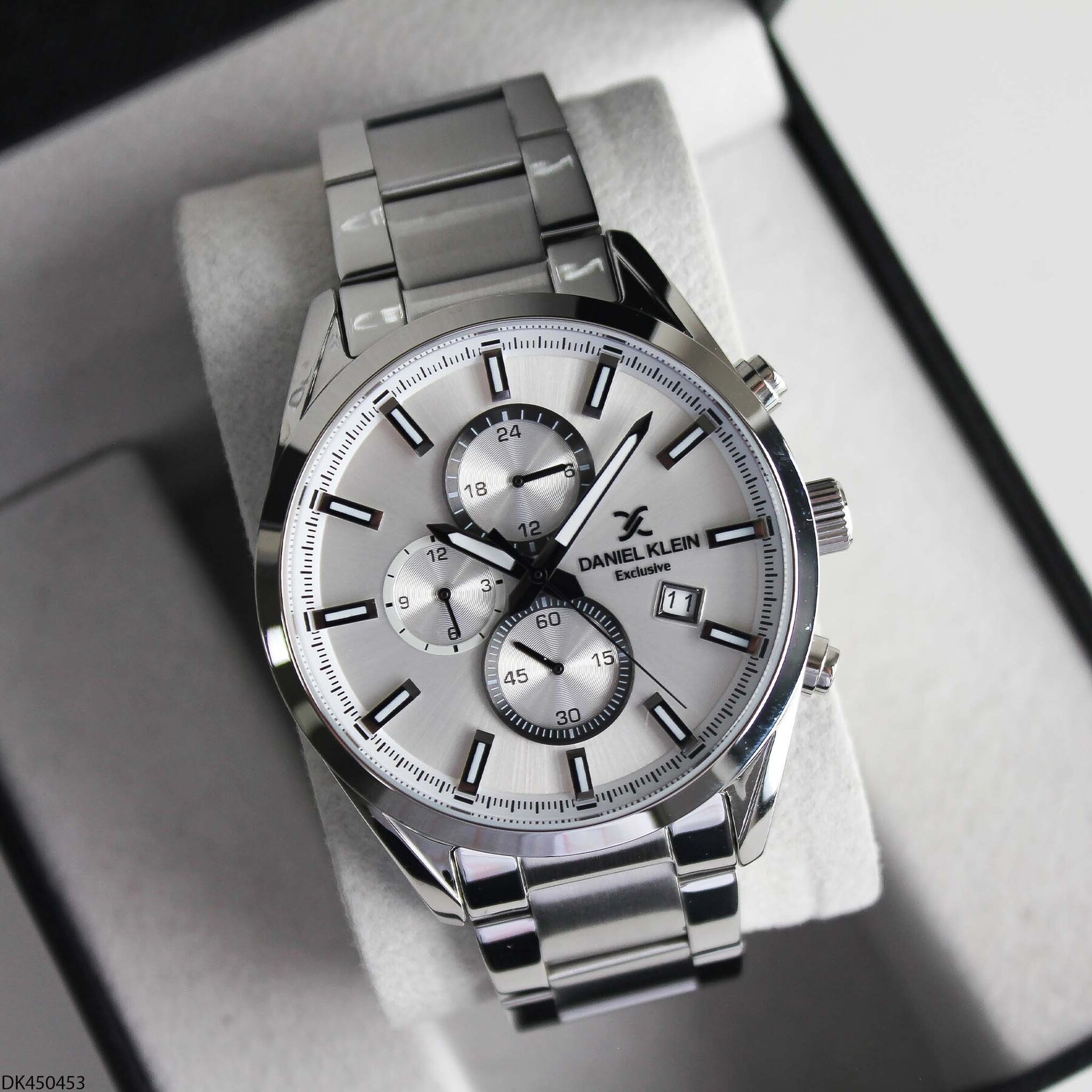 Daniel Klein DK450453-1 Çelik Kordonlu Erkek Kol Saati