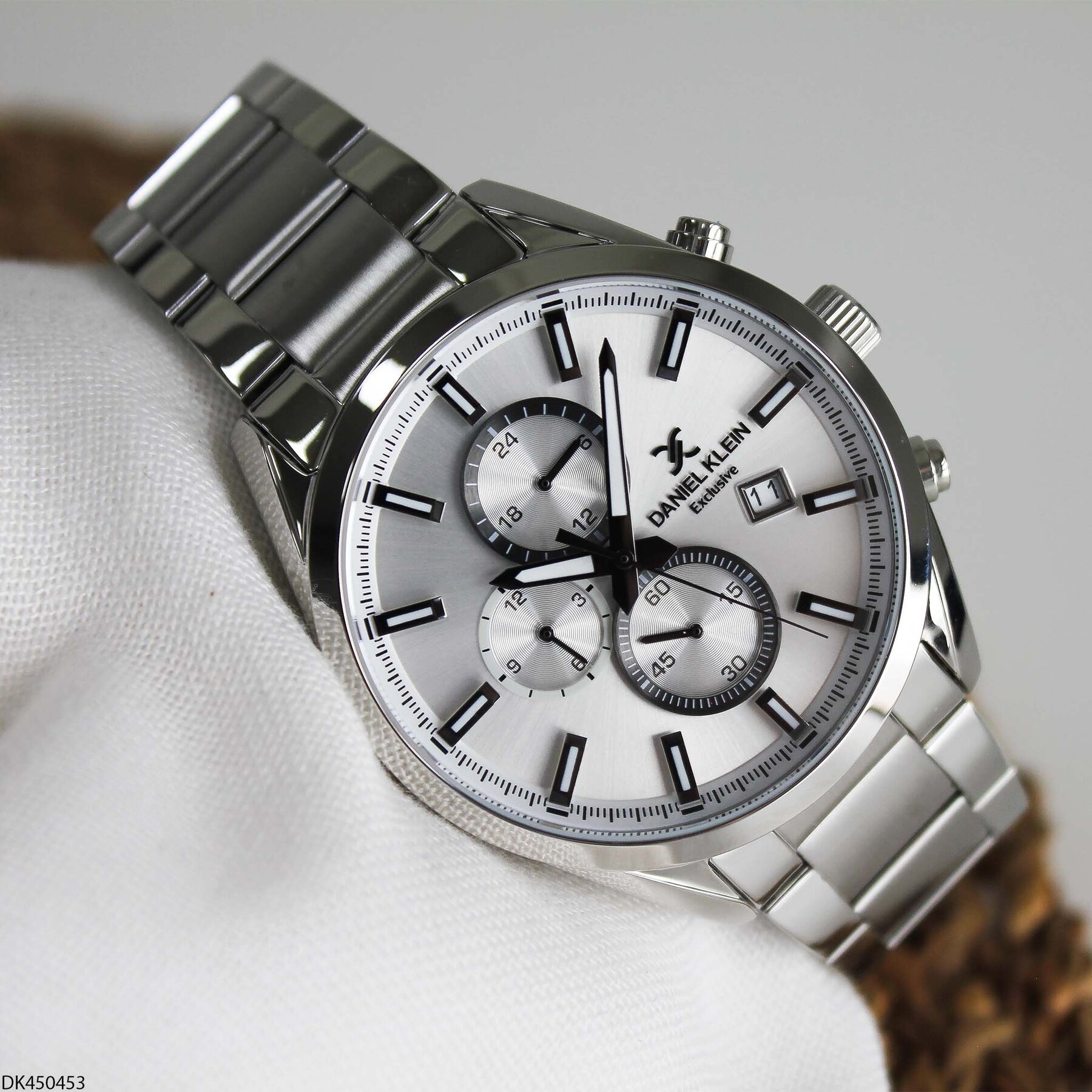 Daniel Klein DK450453-1 Çelik Kordonlu Erkek Kol Saati