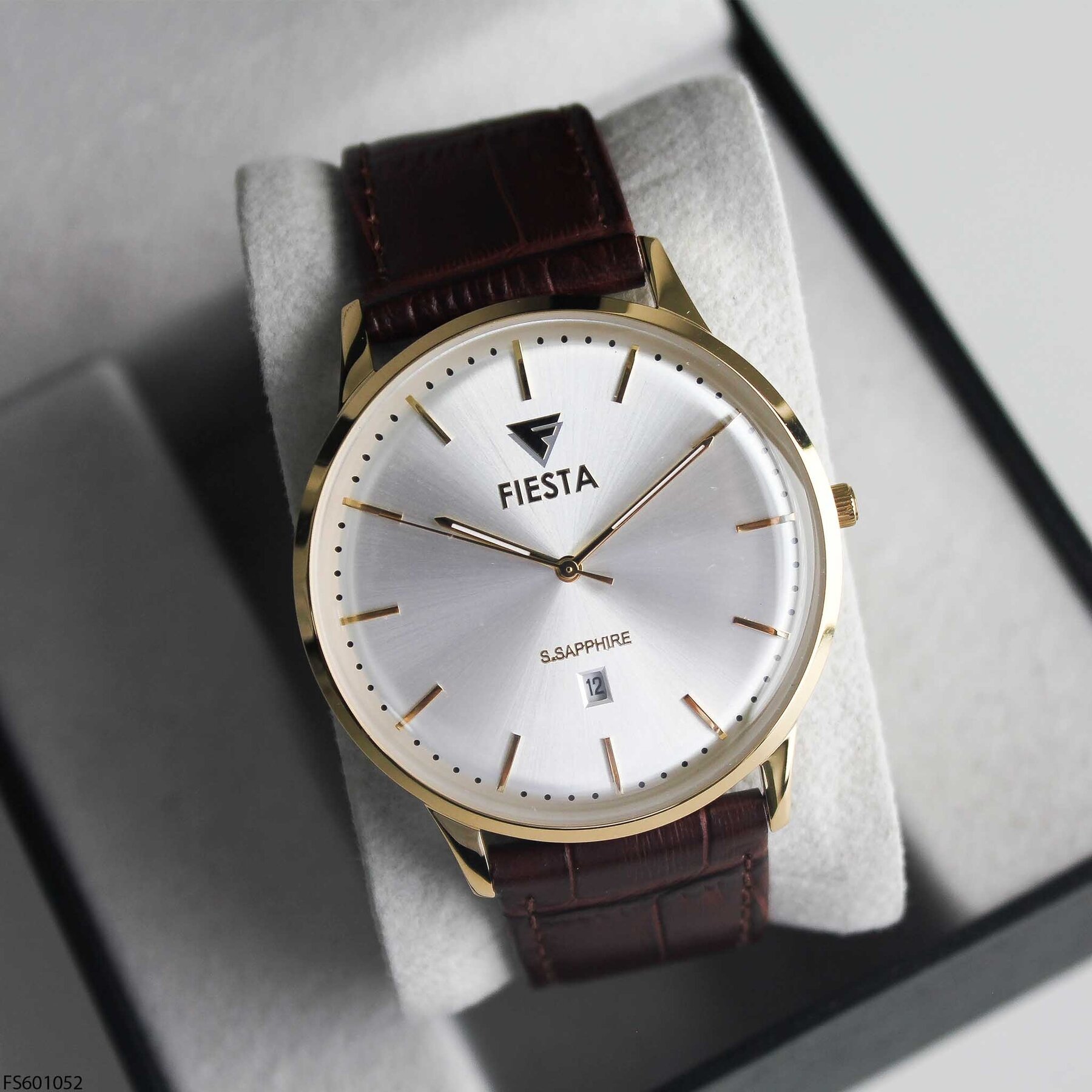 Fiesta FS601052 Deri Kordonlu Erkek Kol Saati