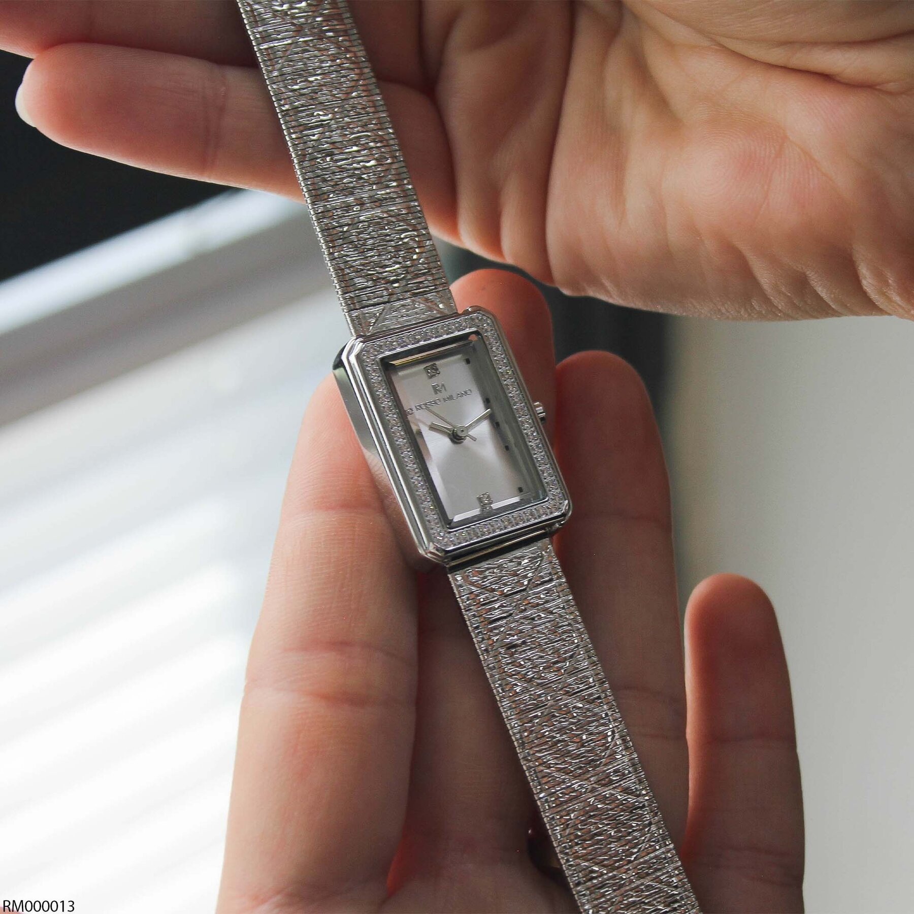 Rosso Milano RM000013 Çelik Hasır Kordonlu Kadın Kol Saati