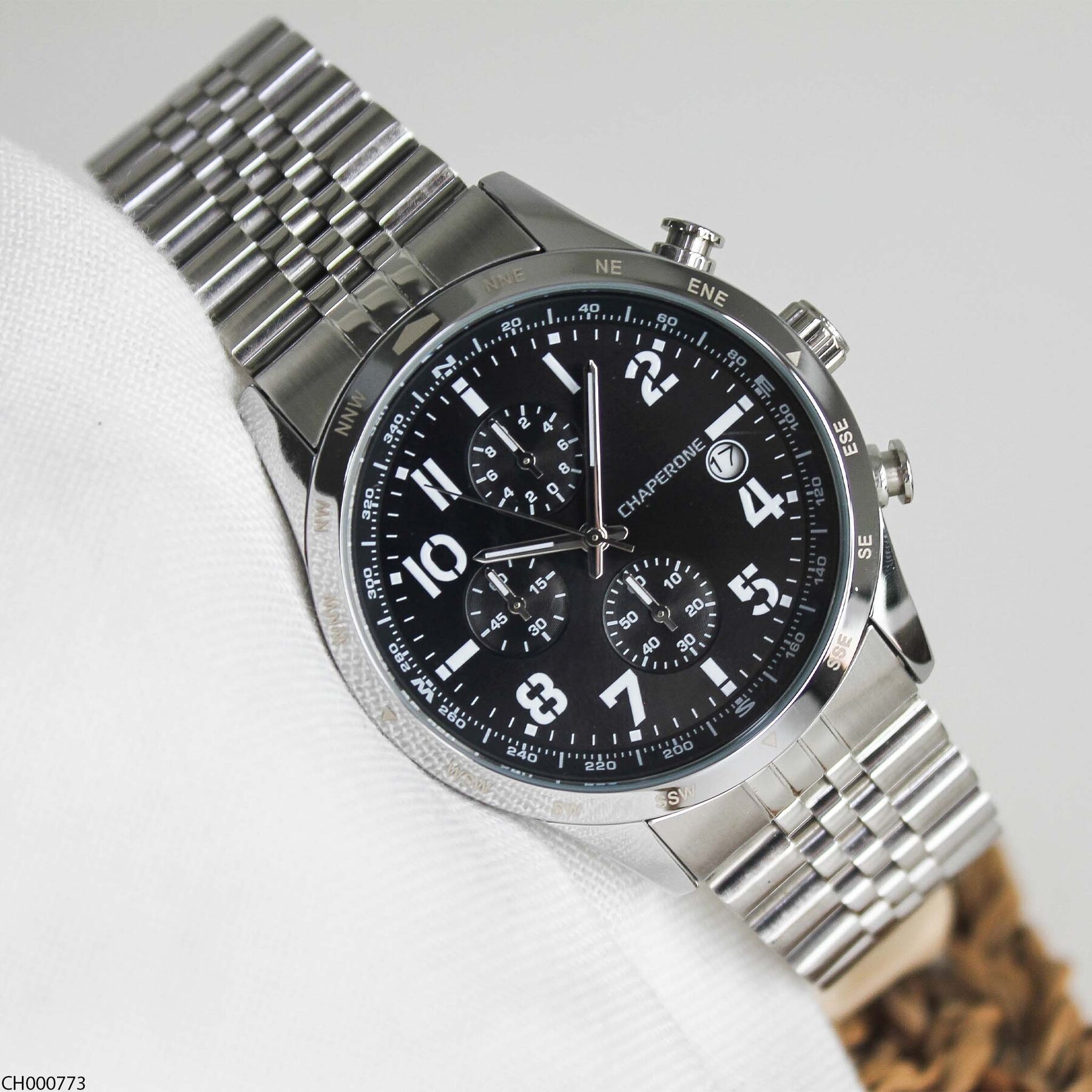 Chaperone CH000773 Steel Strap Men Watch