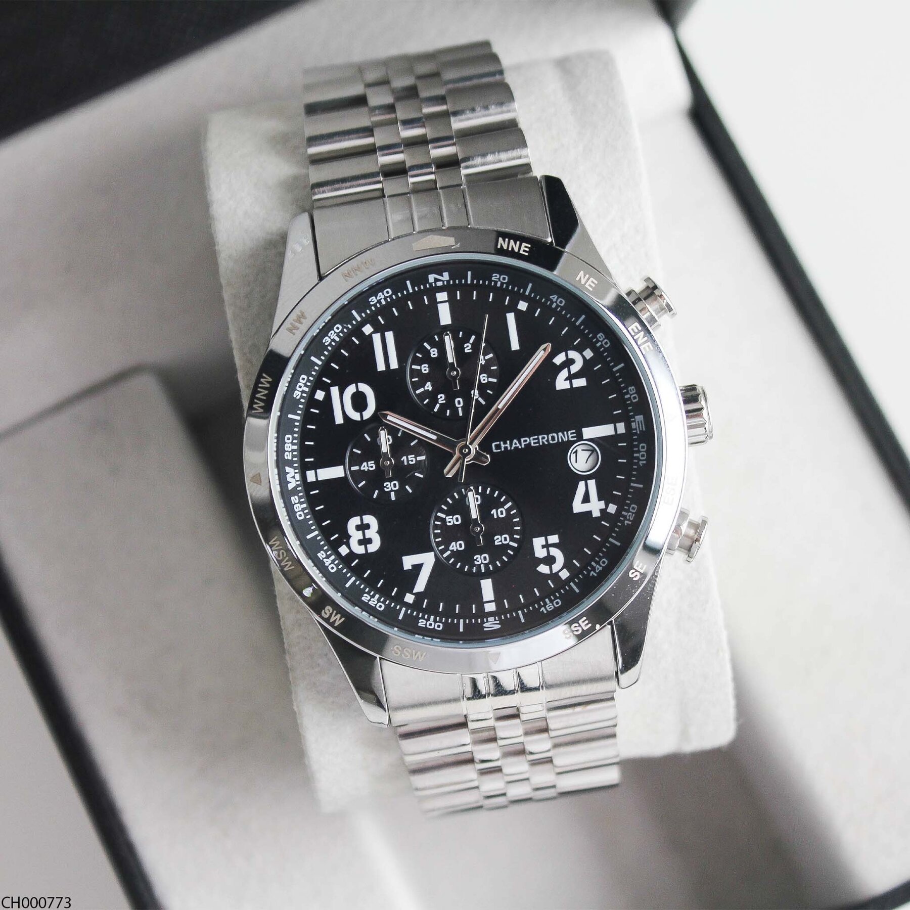 Chaperone CH000773 Steel Strap Men Watch