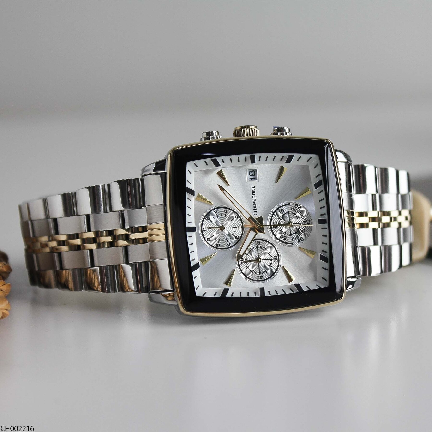 Chaperone CH002216 Steel Strap Men Watch