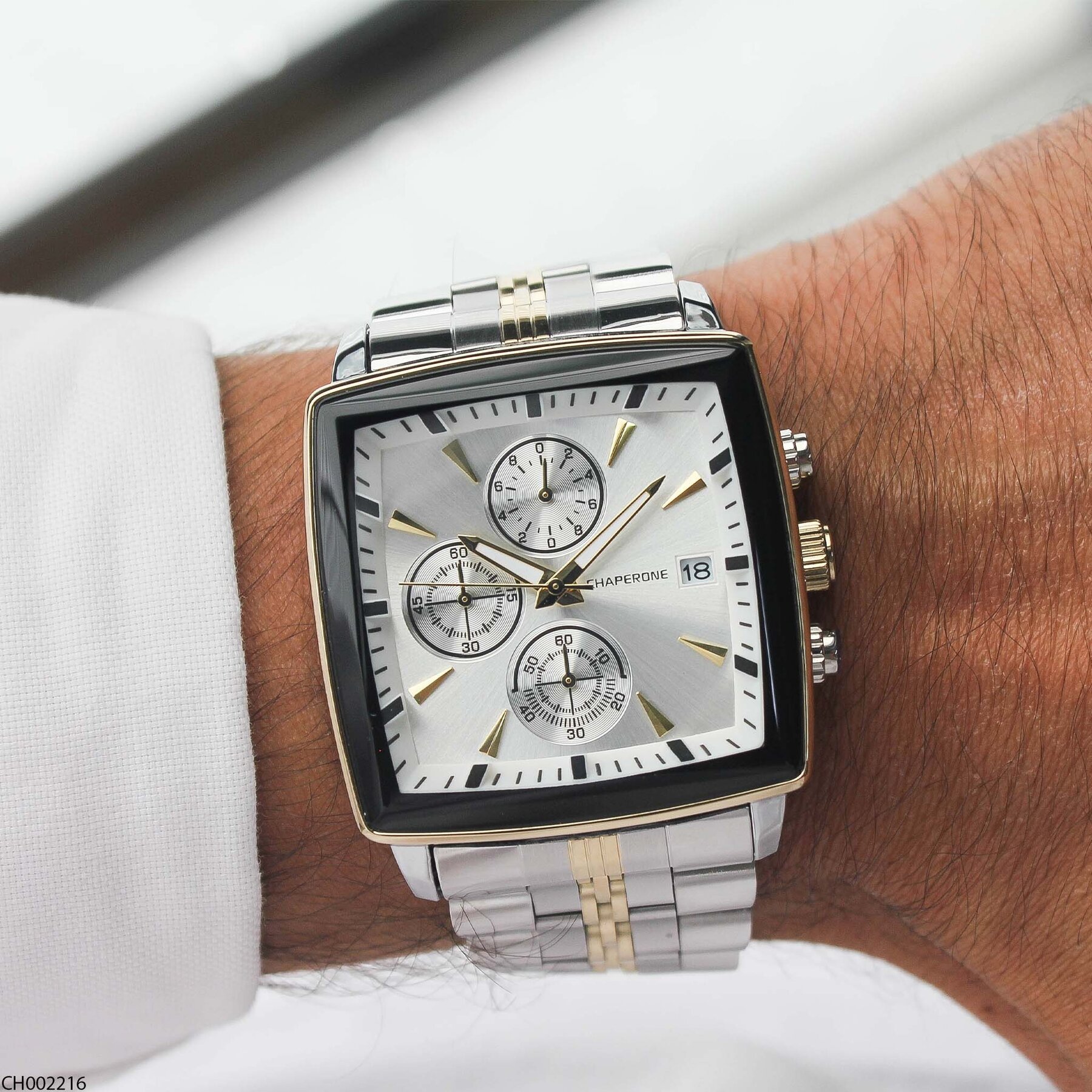 Chaperone CH002216 Steel Strap Men Watch