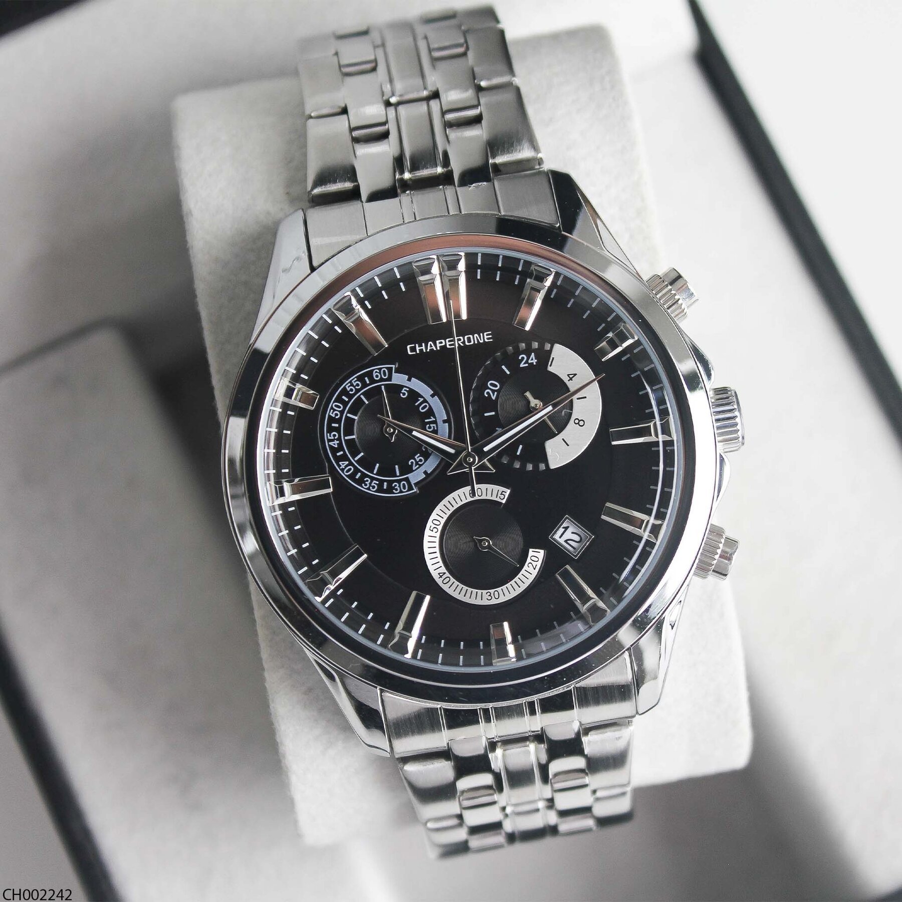 Chaperone CH002242 Steel Strap Men Watch