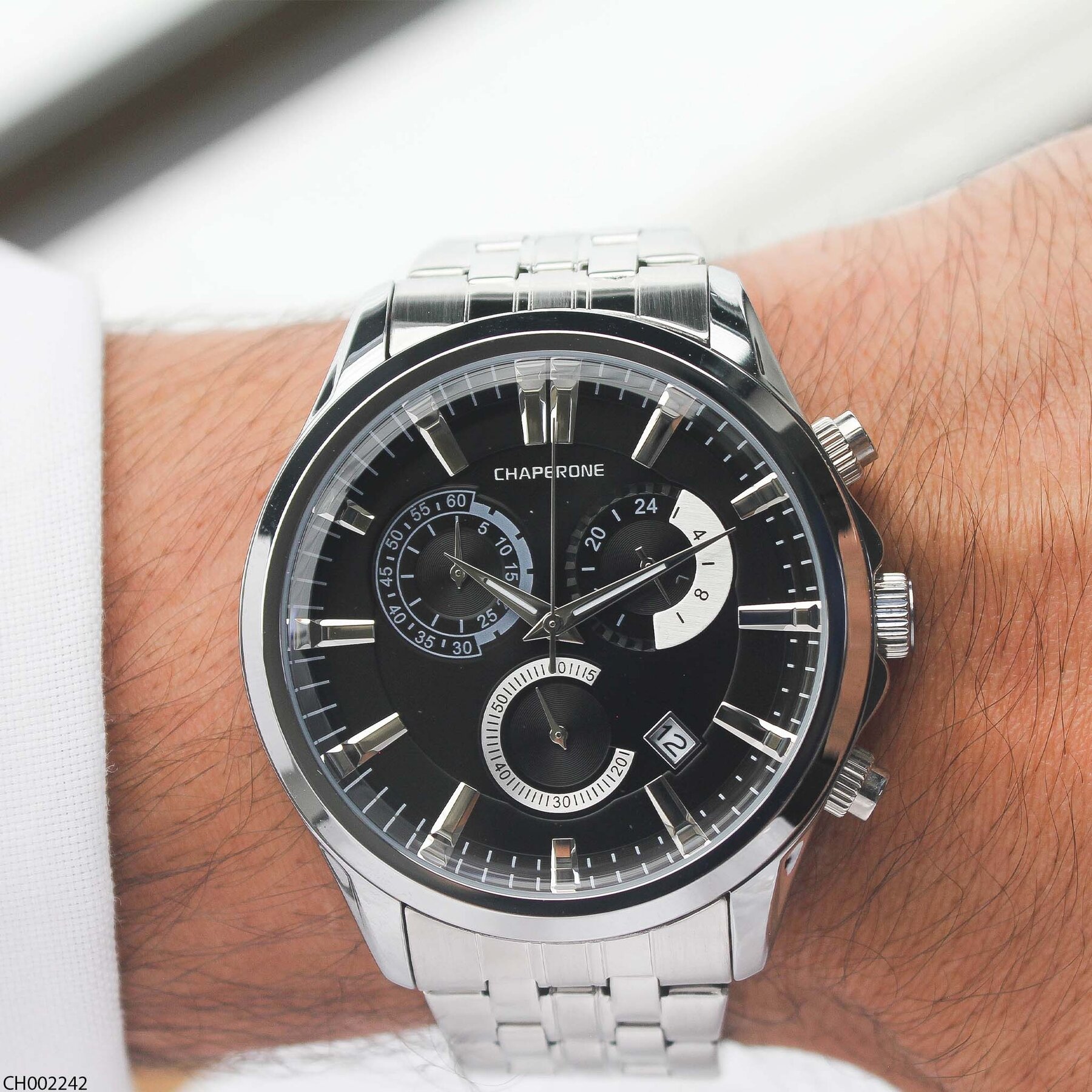 Chaperone CH002242 Steel Strap Men Watch