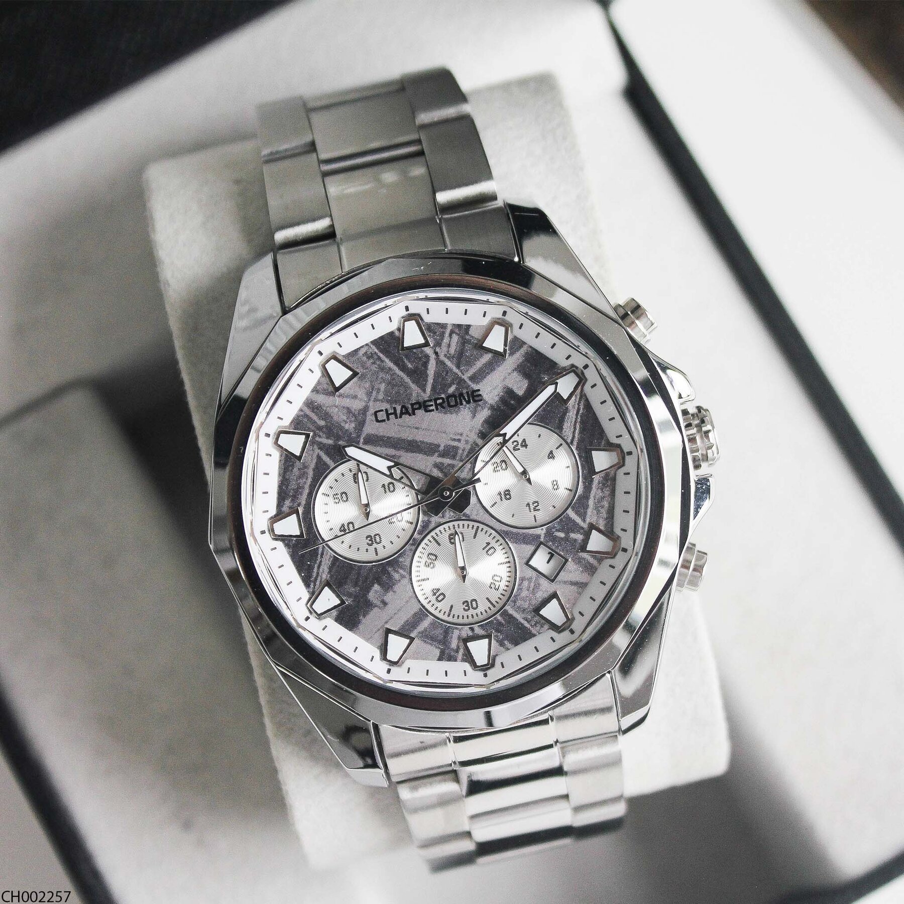 Chaperone CH002257 Steel Strap Men Watch