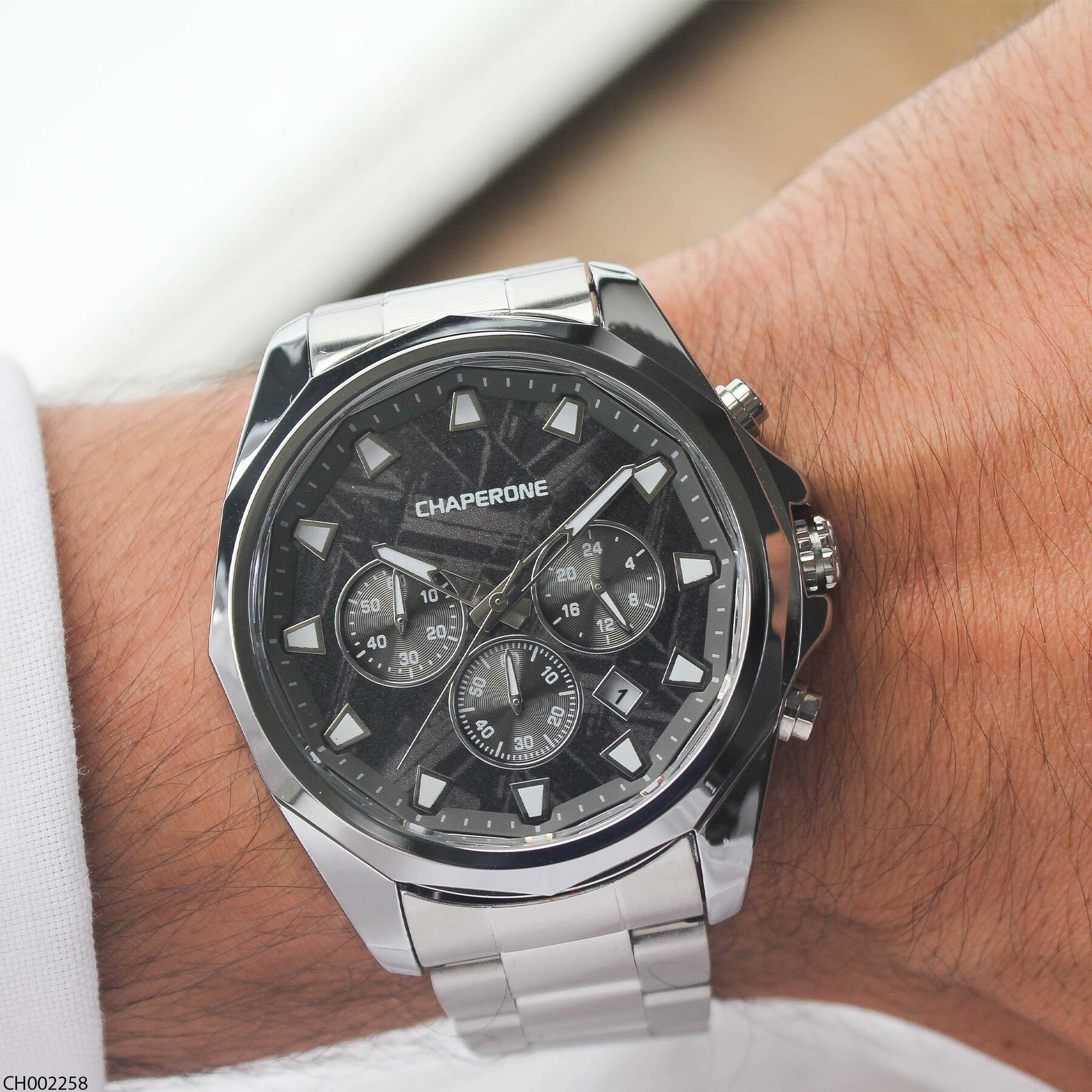 Chaperone CH002258 Steel Strap Men Watch