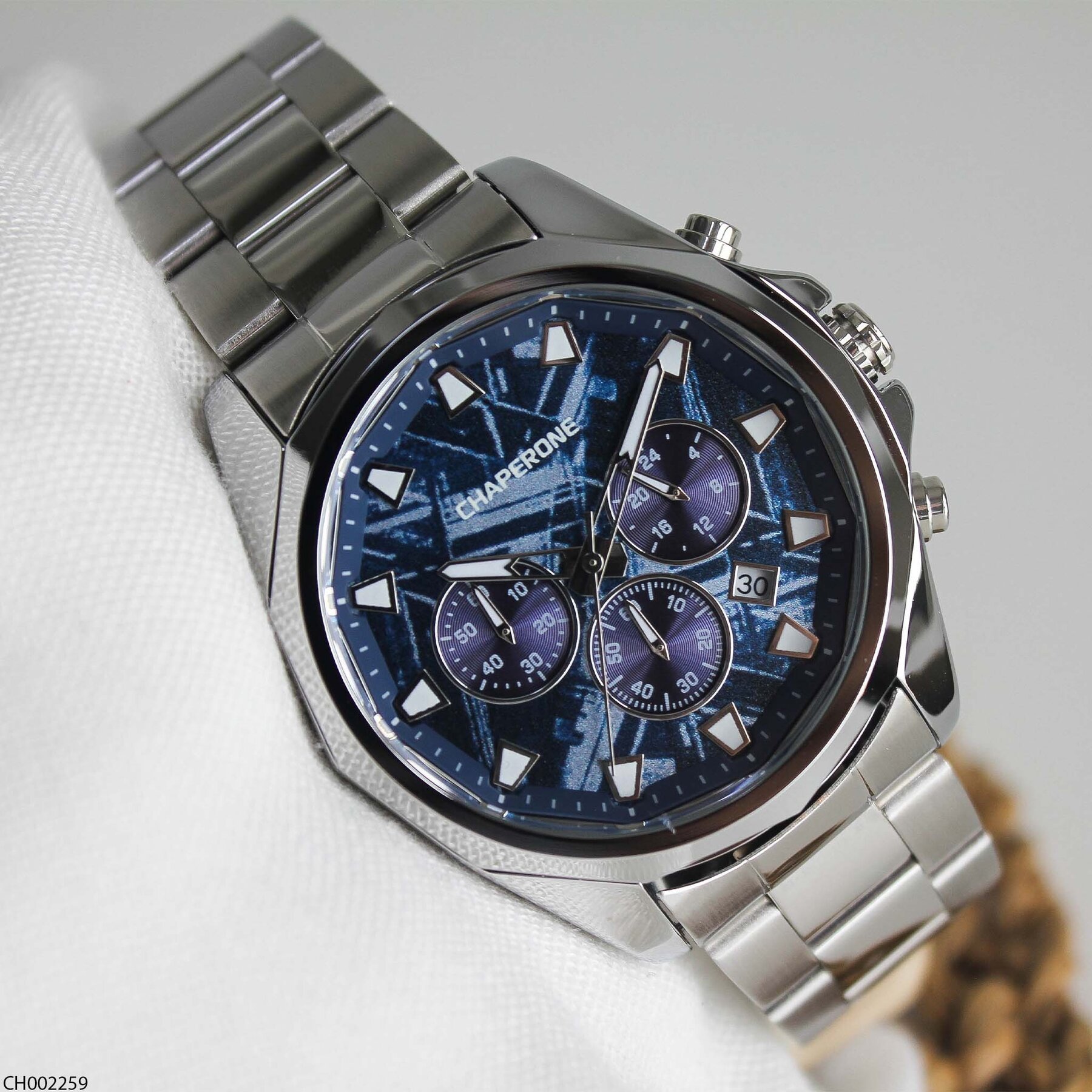 Chaperone CH002259 Steel Strap Men Watch