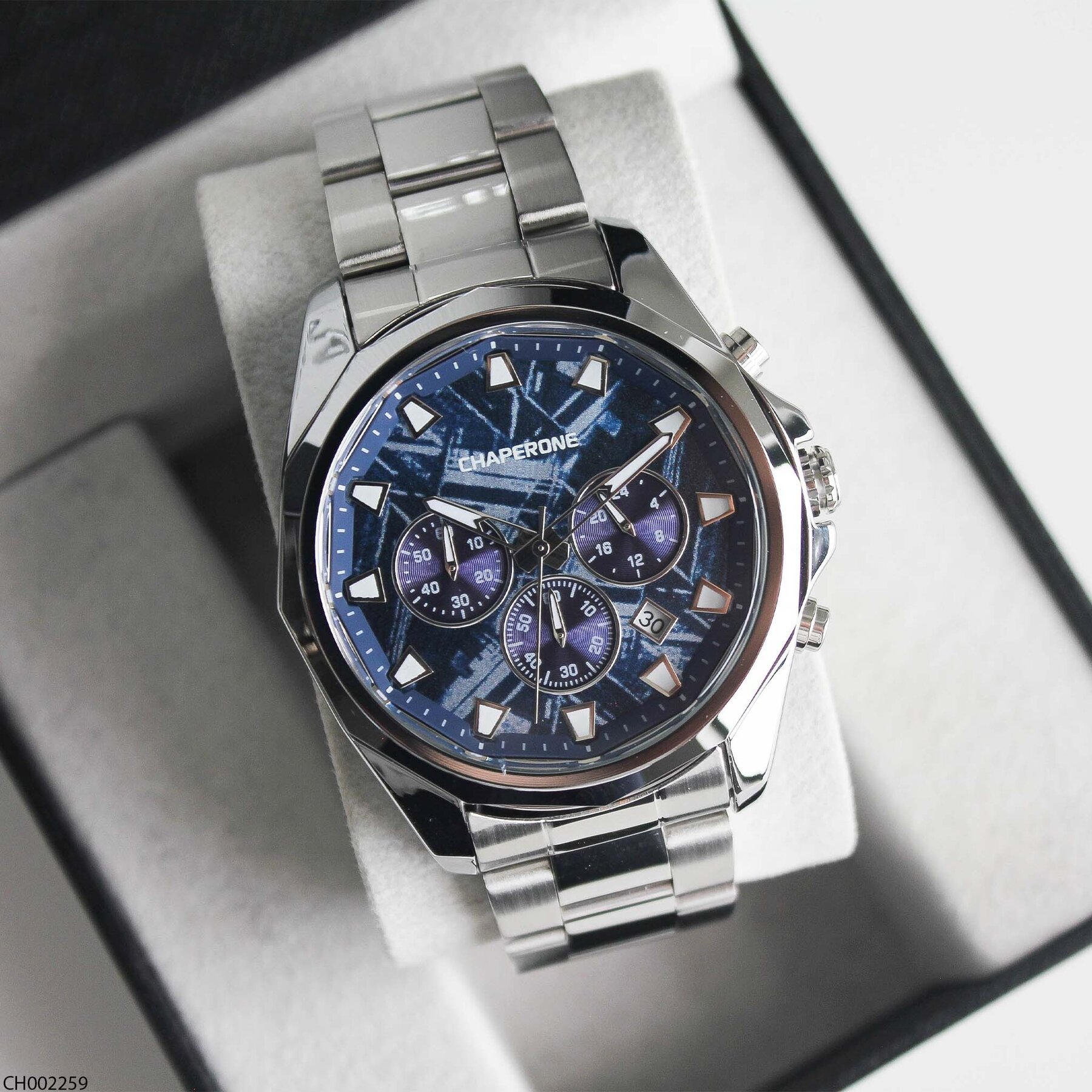 Chaperone CH002259 Steel Strap Men Watch