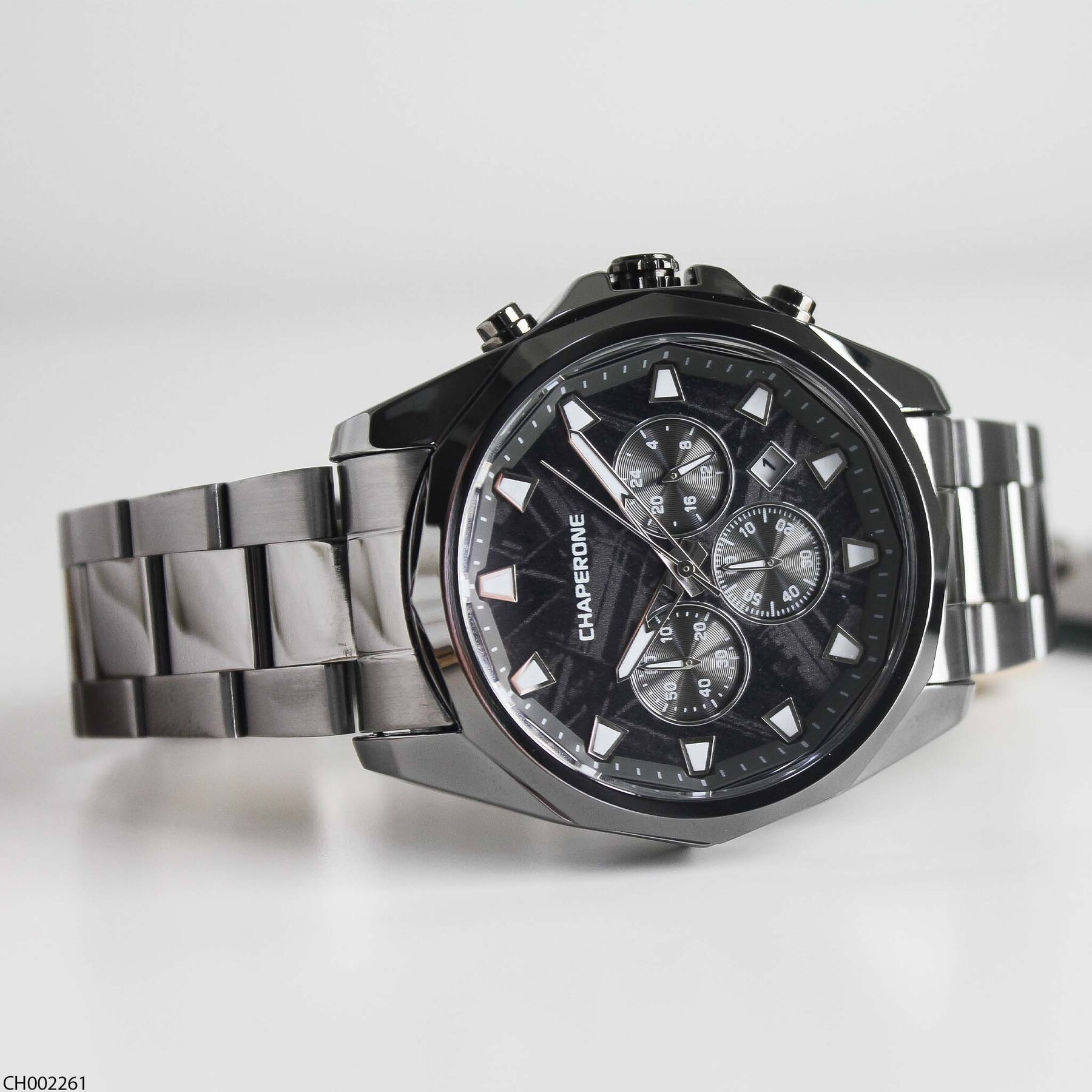 Chaperone CH002261 Steel Strap Men Watch