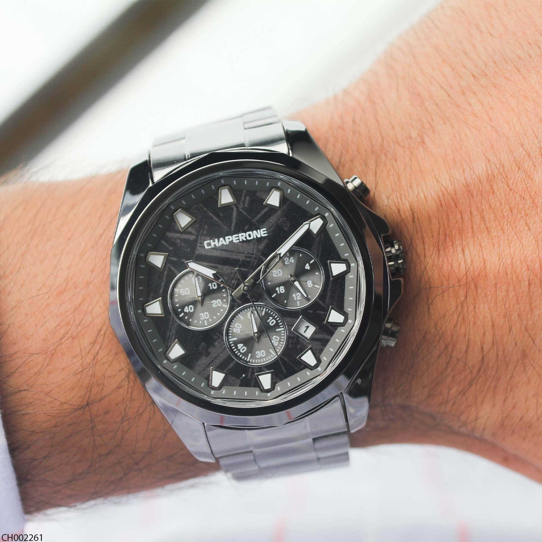 Chaperone CH002261 Steel Strap Men Watch