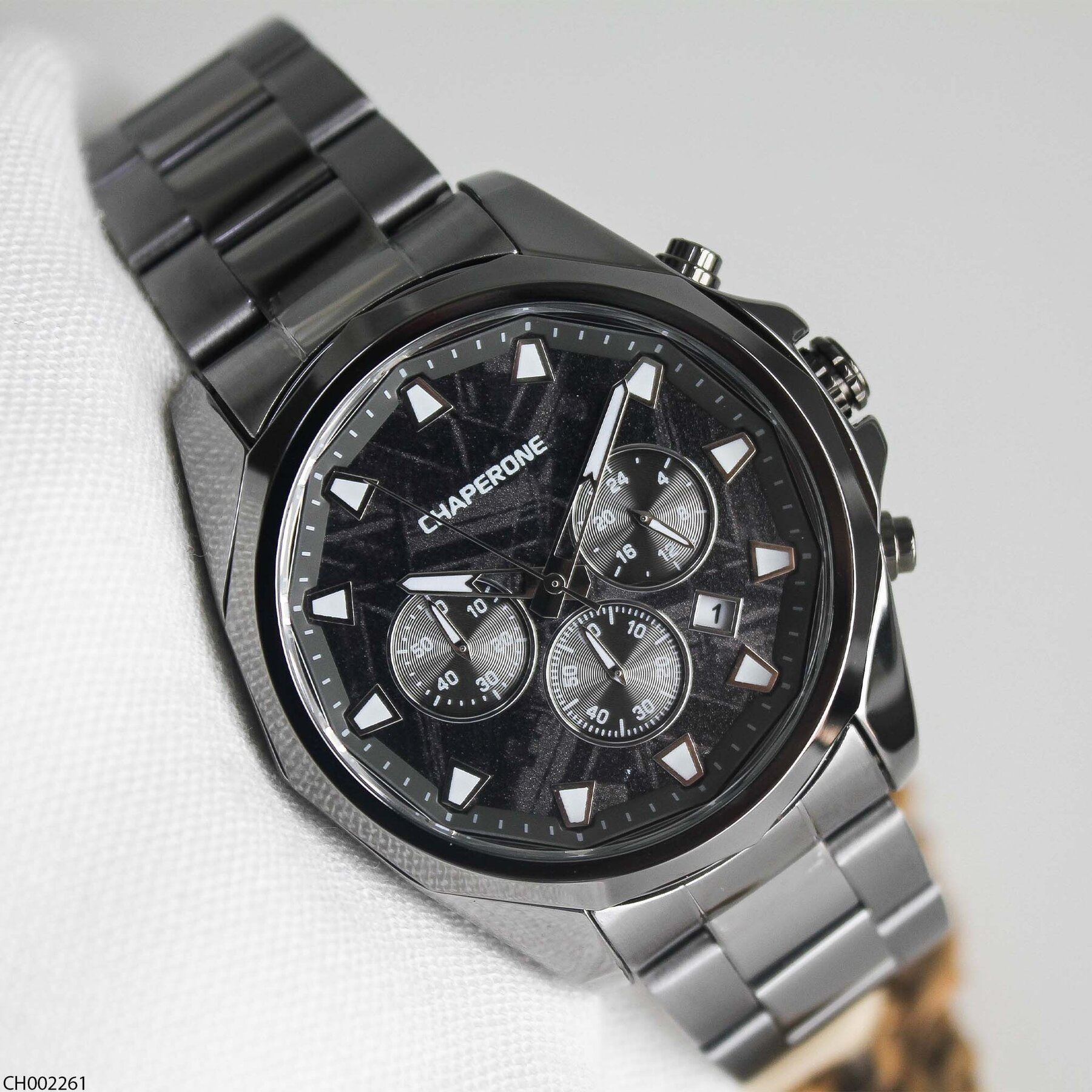 Chaperone CH002261 Steel Strap Men Watch