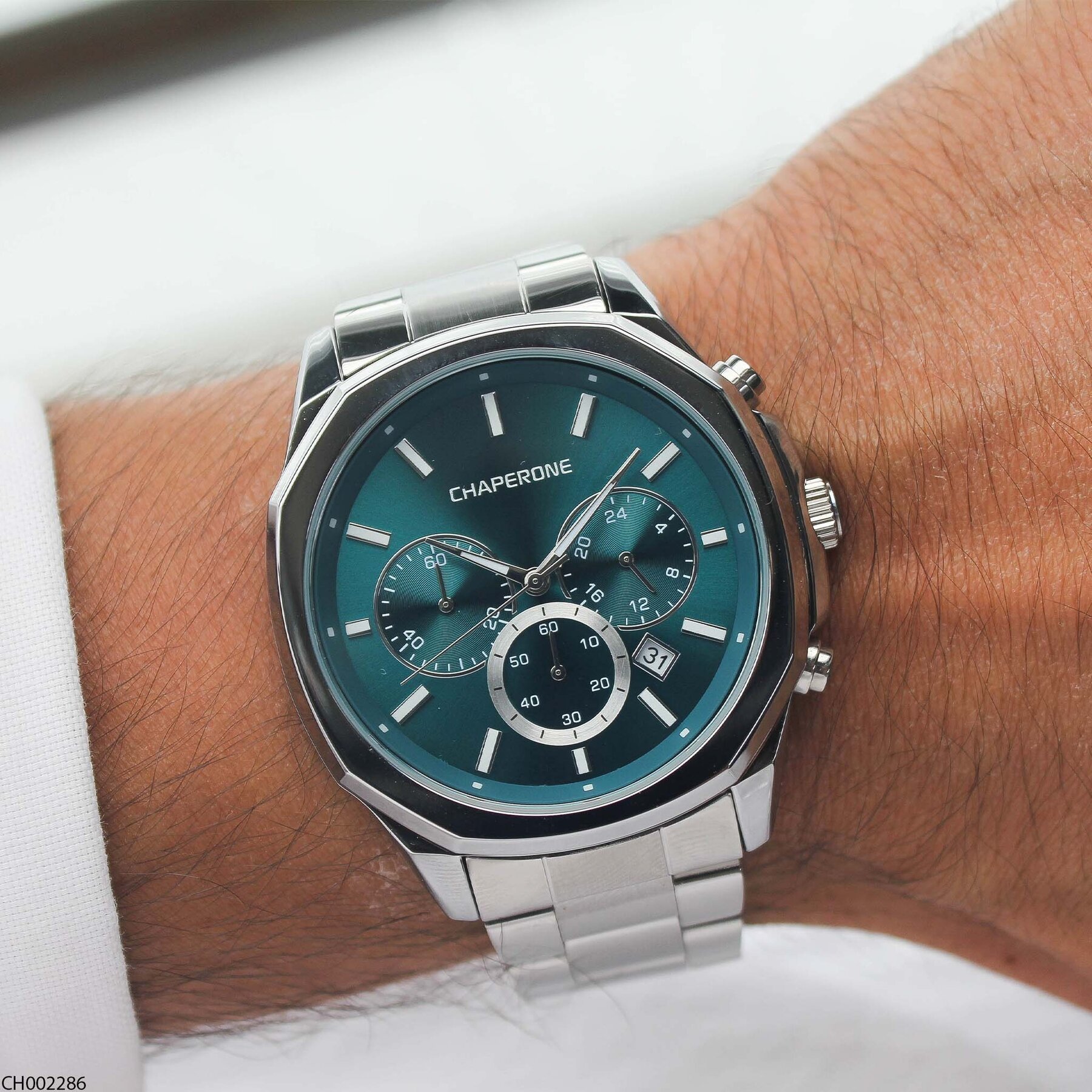 Chaperone CH002286 Steel Strap Men Watch