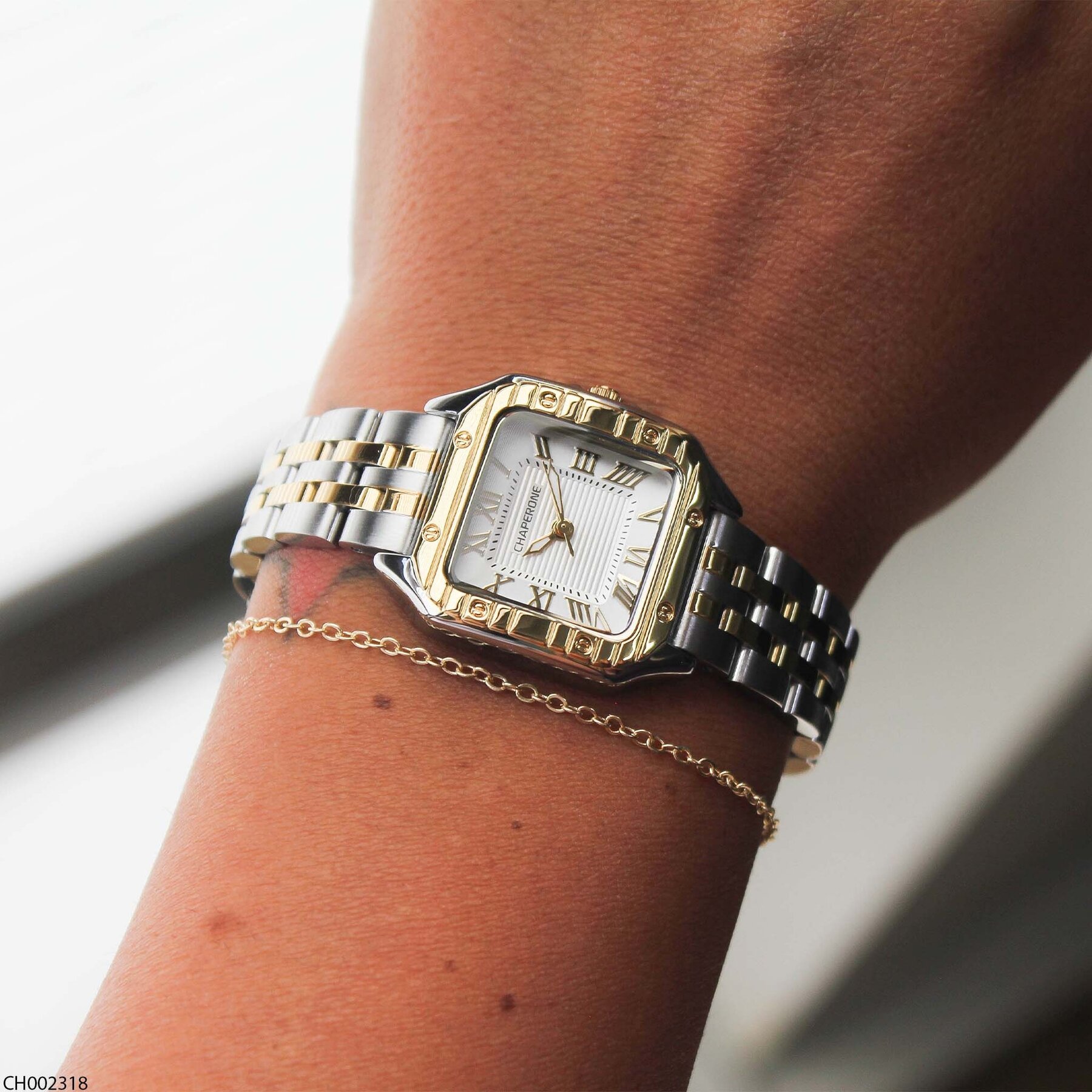 Chaperone CH002318 Steel Strap Women Watch