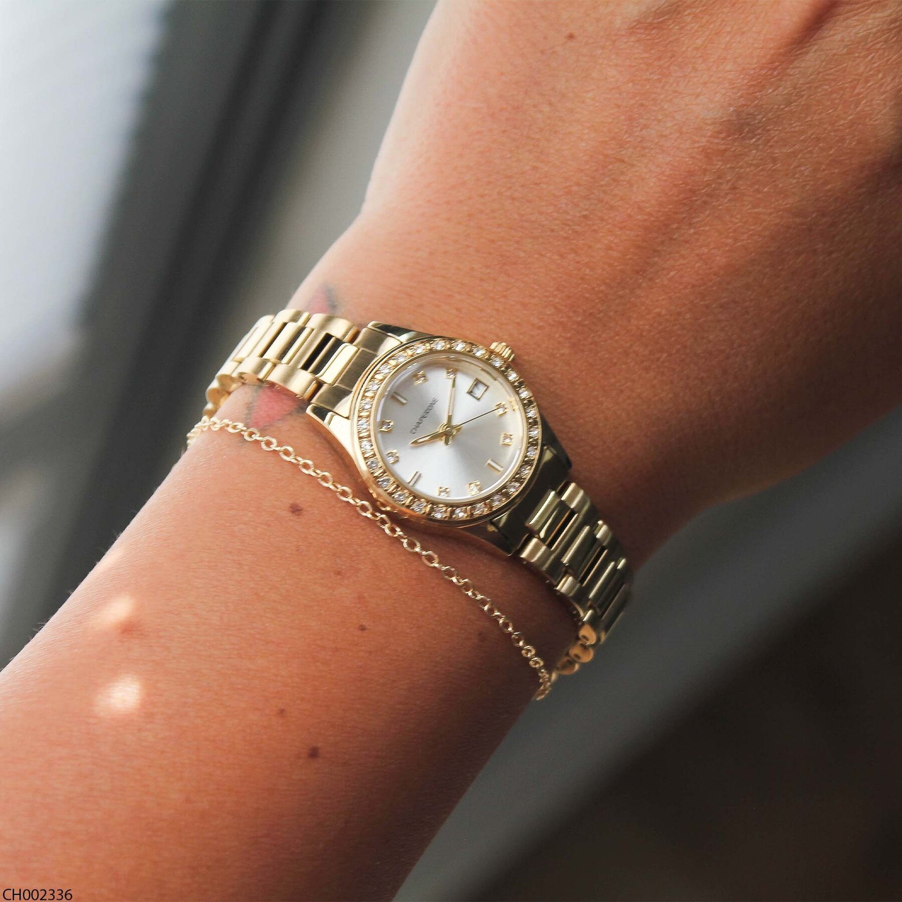 Chaperone CH002336 Steel Strap Women Watch