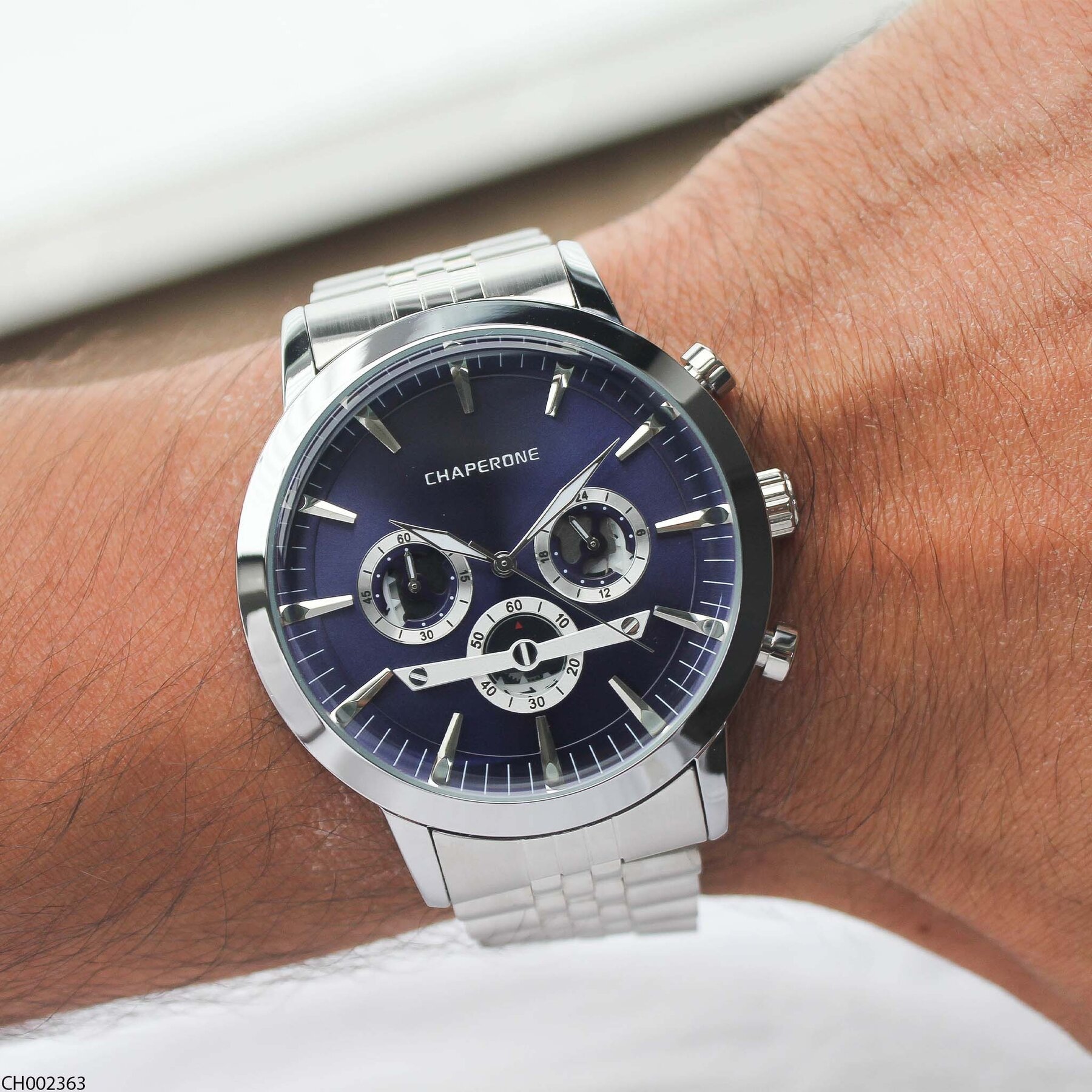 Chaperone CH002363 Steel Strap Men Watch